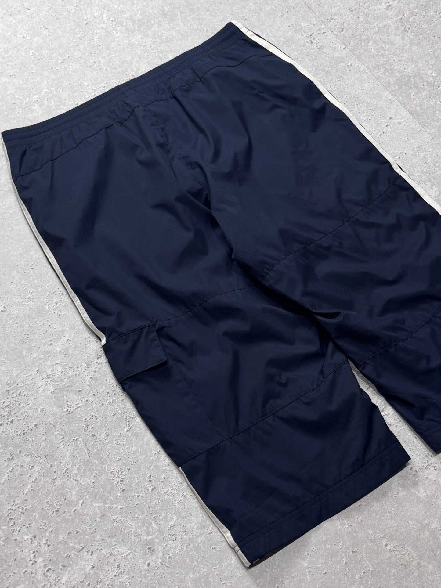 Vintage 2000s Adidas 3/4 Cargo Track Shorts (34")
