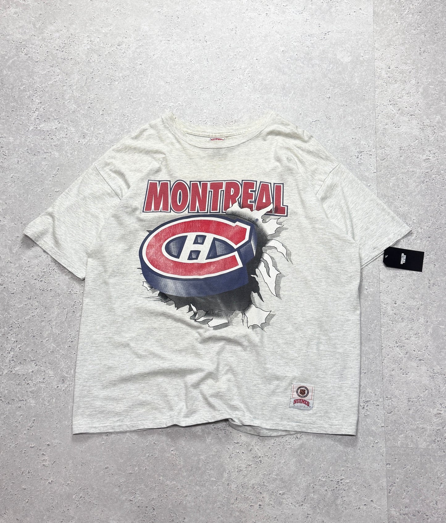 Vintage 90s Montreal Canadiens NHL Breakthrough Tee (2XL)