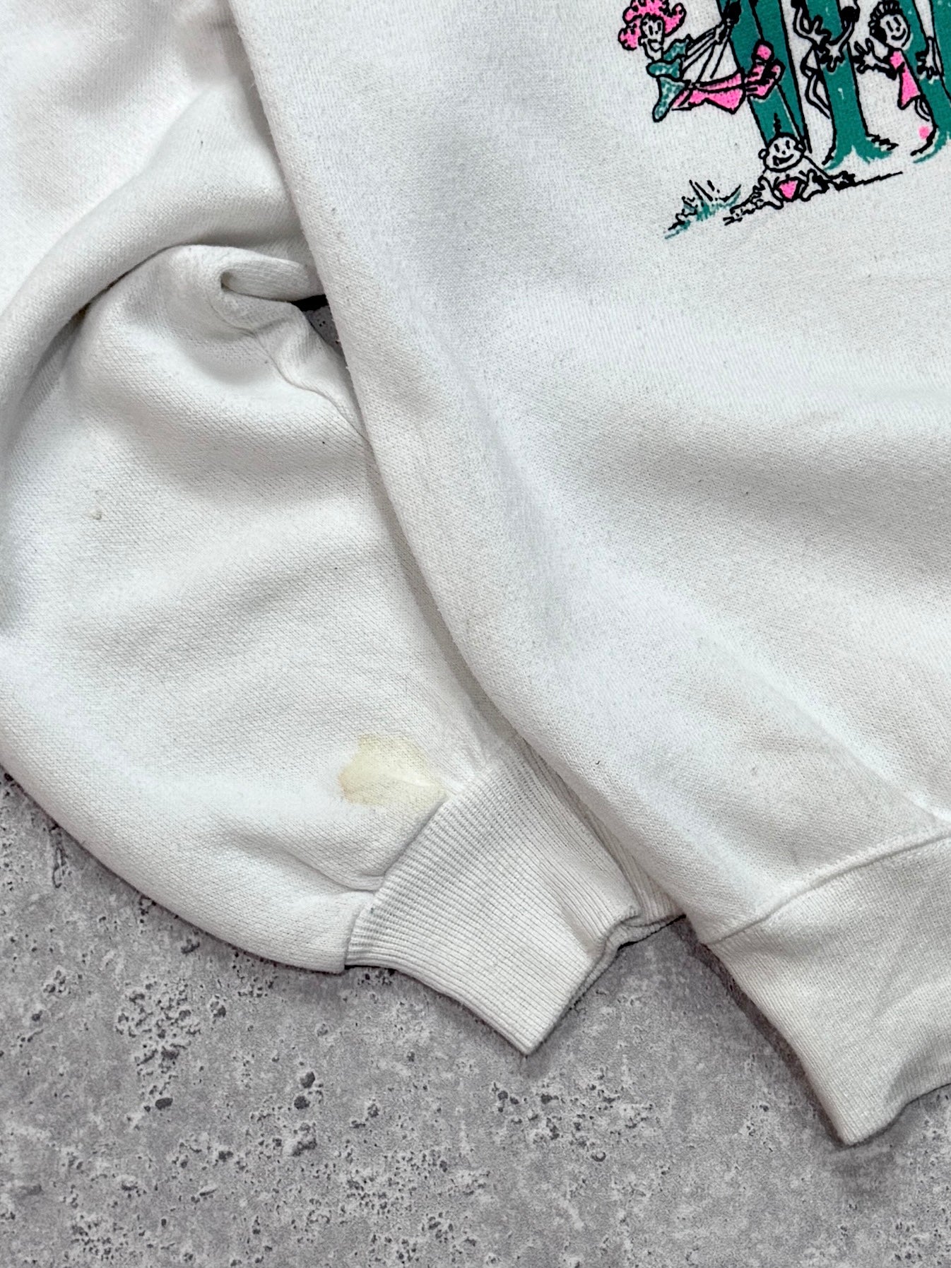 Vintage 80s Aspen Grove Graphic Sweater (S)