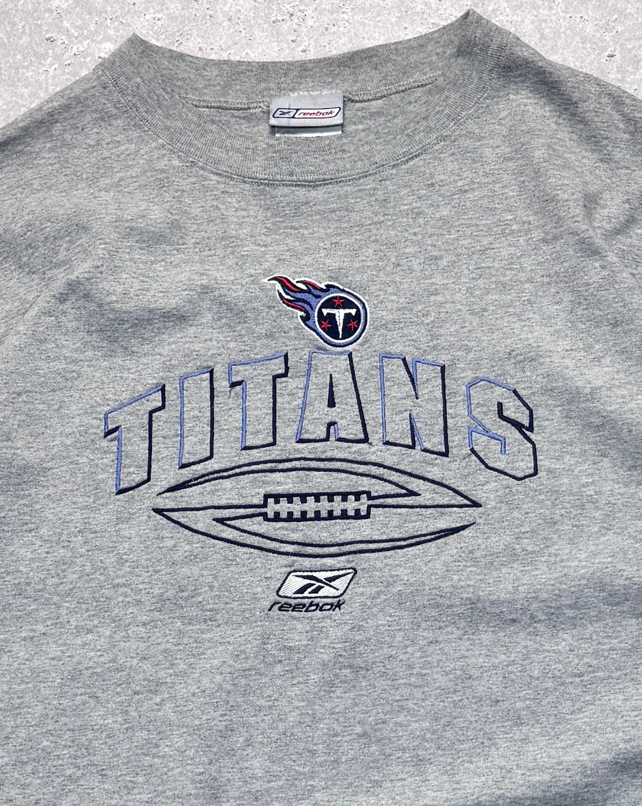 Vintage Reebok X Tennessee Titans NFL Embroidered Tee (XL)