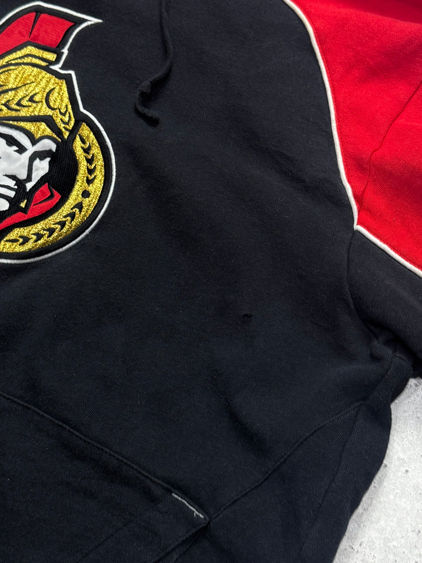 Vintage 2000s Reebok X Ottawa Senators NHL Hoodie (XL)