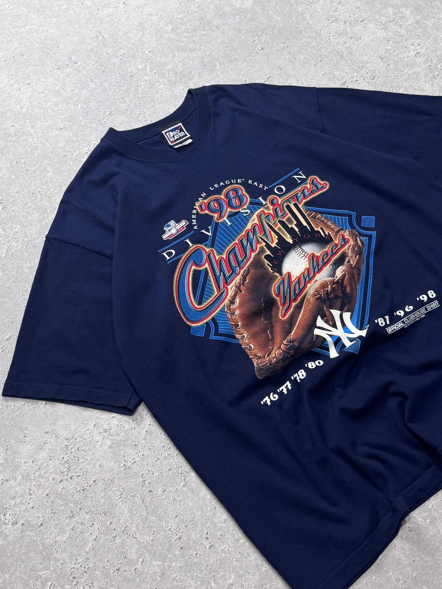 Vintage 1998 New York Yankees Championship Tee (XL)