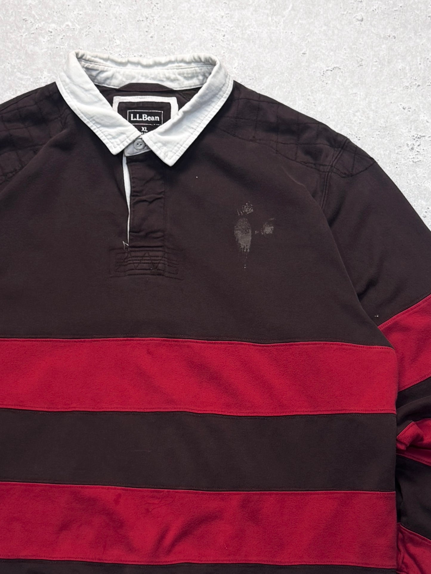 Vintage 2000s L.L. Bean Rugby Sweater (XL)