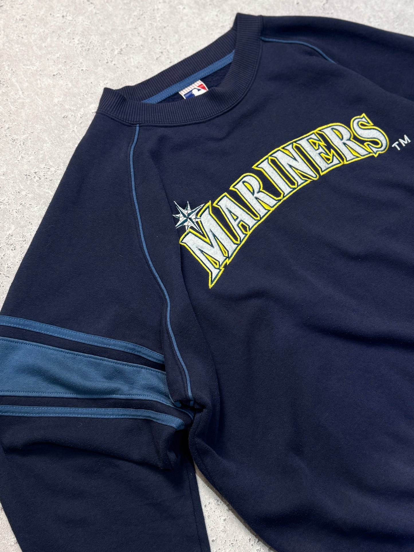 Vintage 2000s Seattle Mariners MLB Sweater (L)