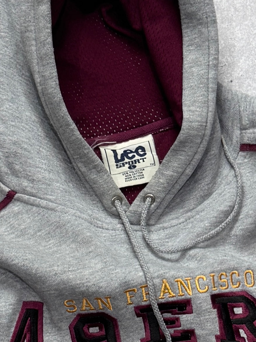 Vintage San Francisco 49ers Embroidered NFL Hoodie (XL)