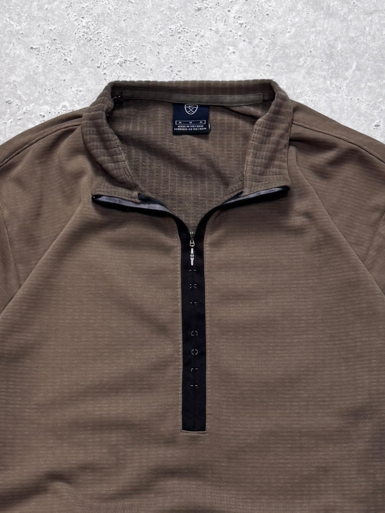 Vintage 2000s Nike Golf Quarter Zip Sweater (M)