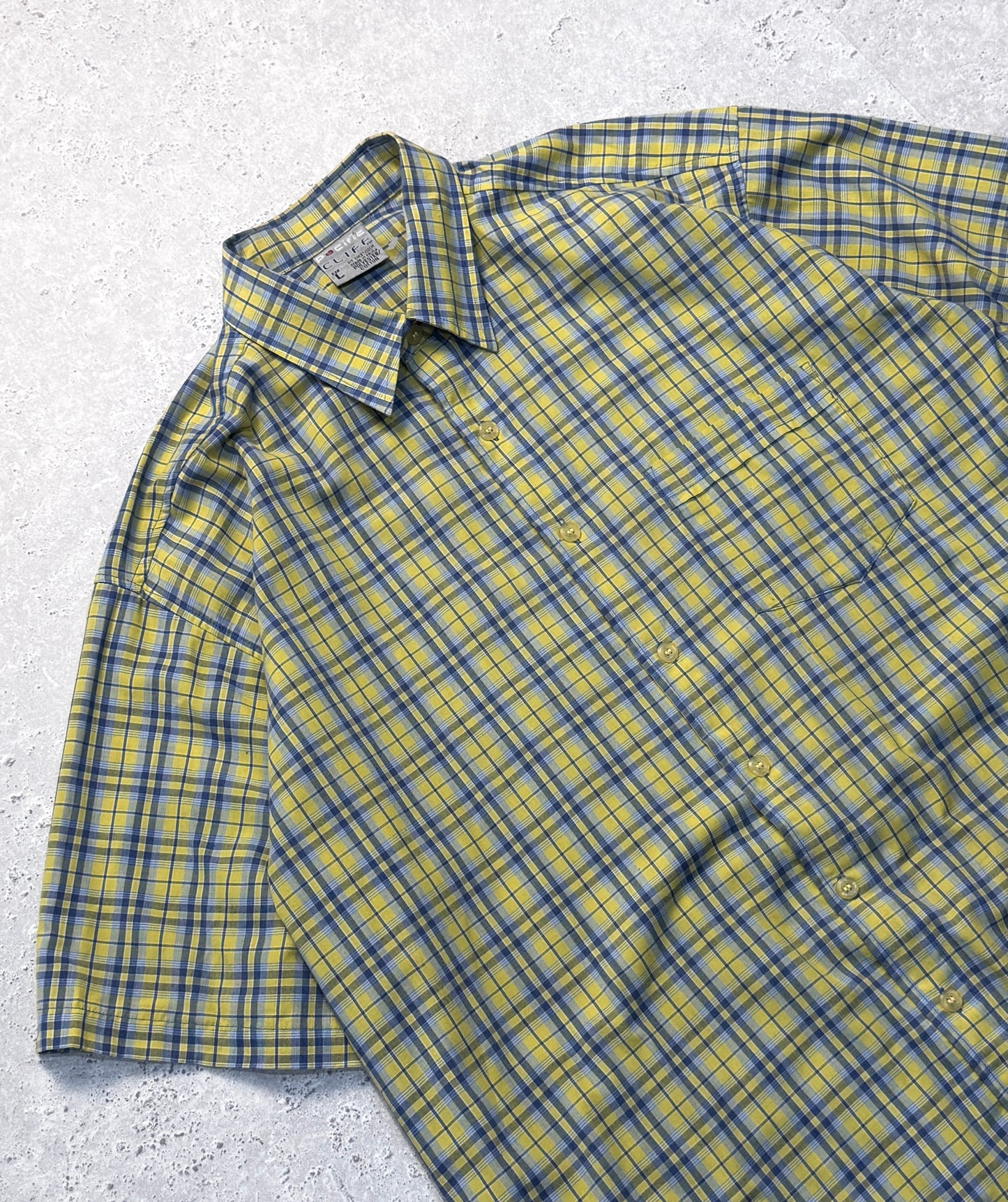 Vintage 2000s Surf Button Up Shirt (XL)