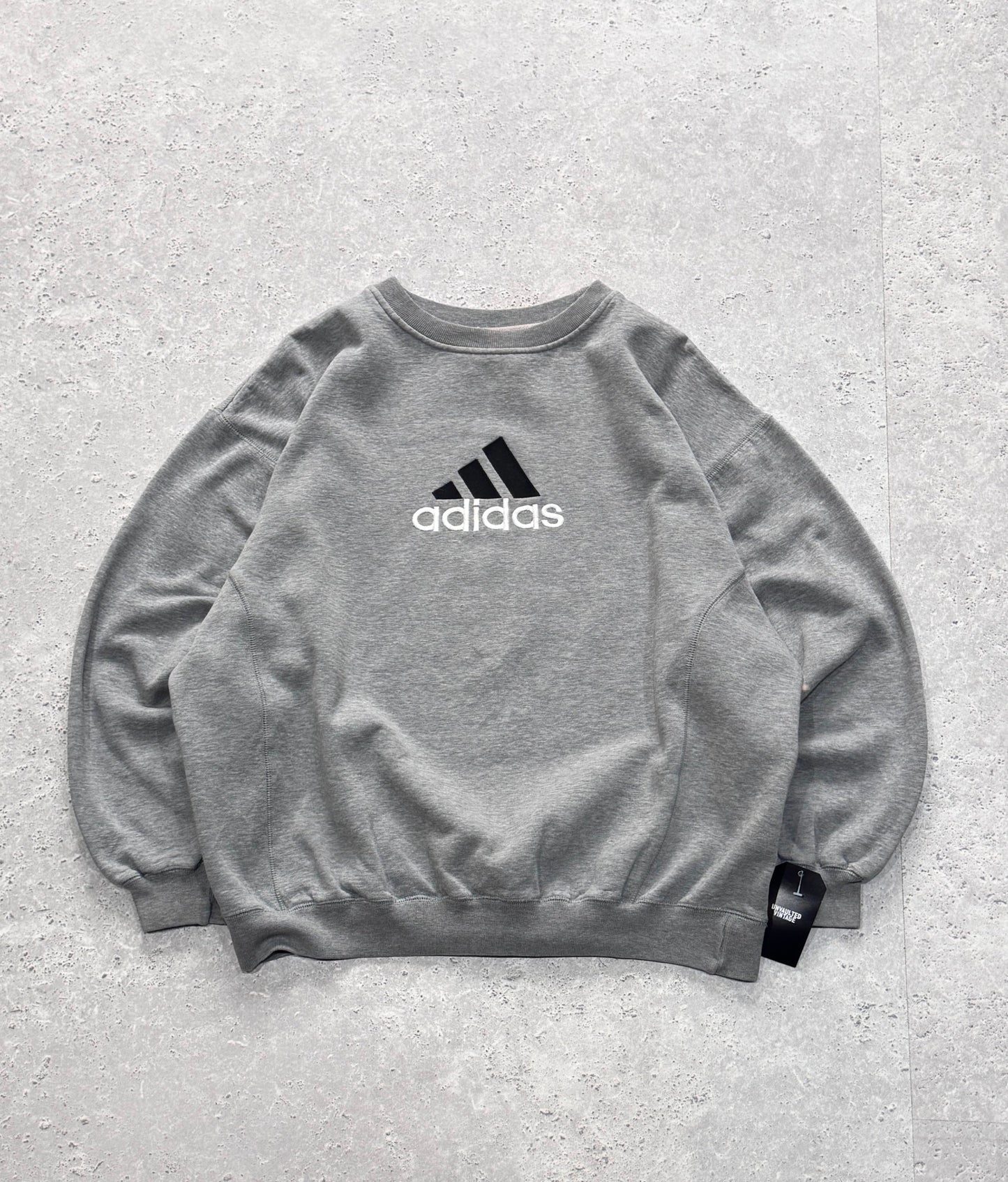 Vintage 90s Adidas Embroidered Sweater (L)