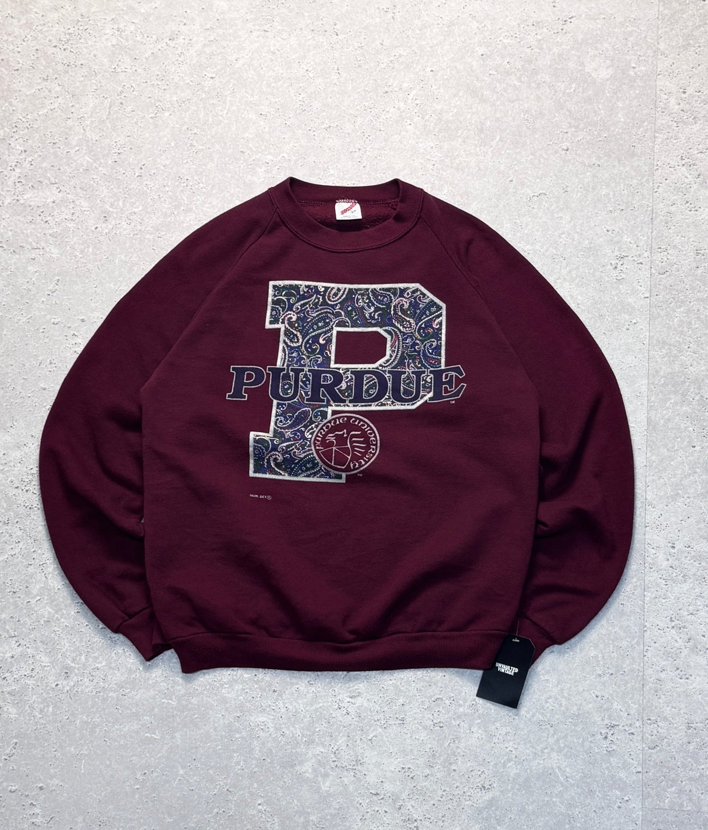 Vintage 90s Purdue College Sweater (M)