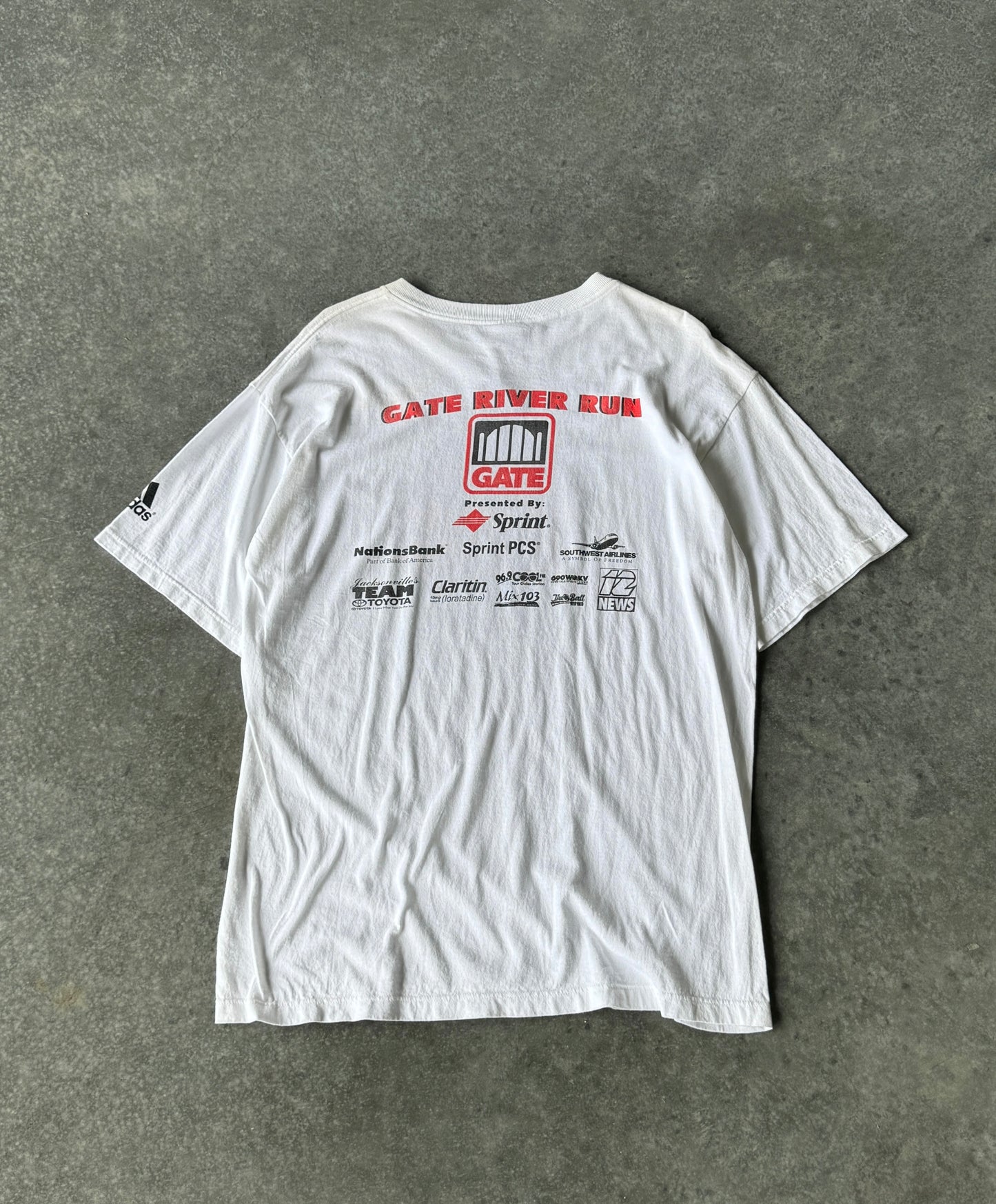 Vintage 00' Gate River Run Marathon Tee (XL)