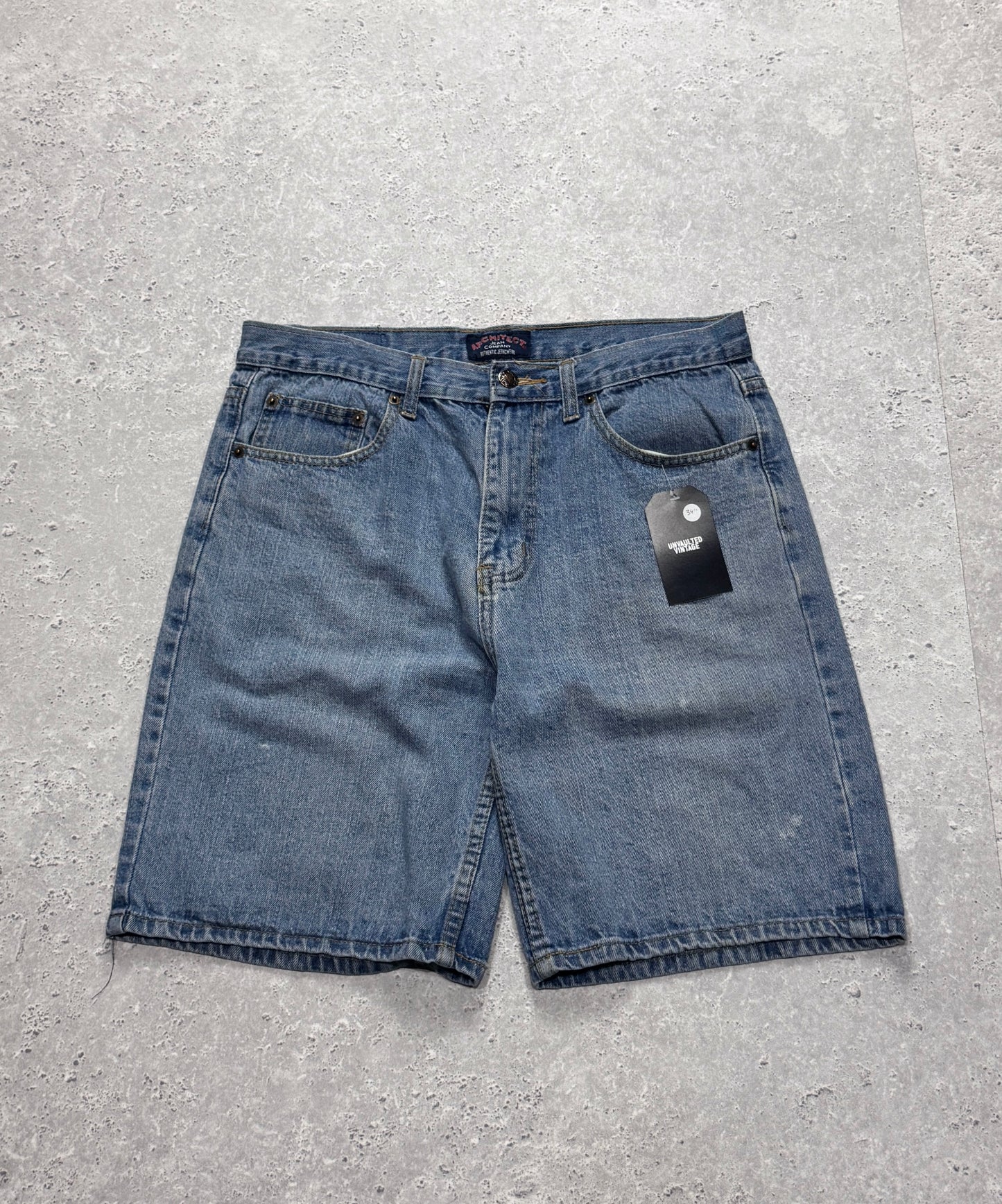Vintage 2000s Denim Jorts (34")