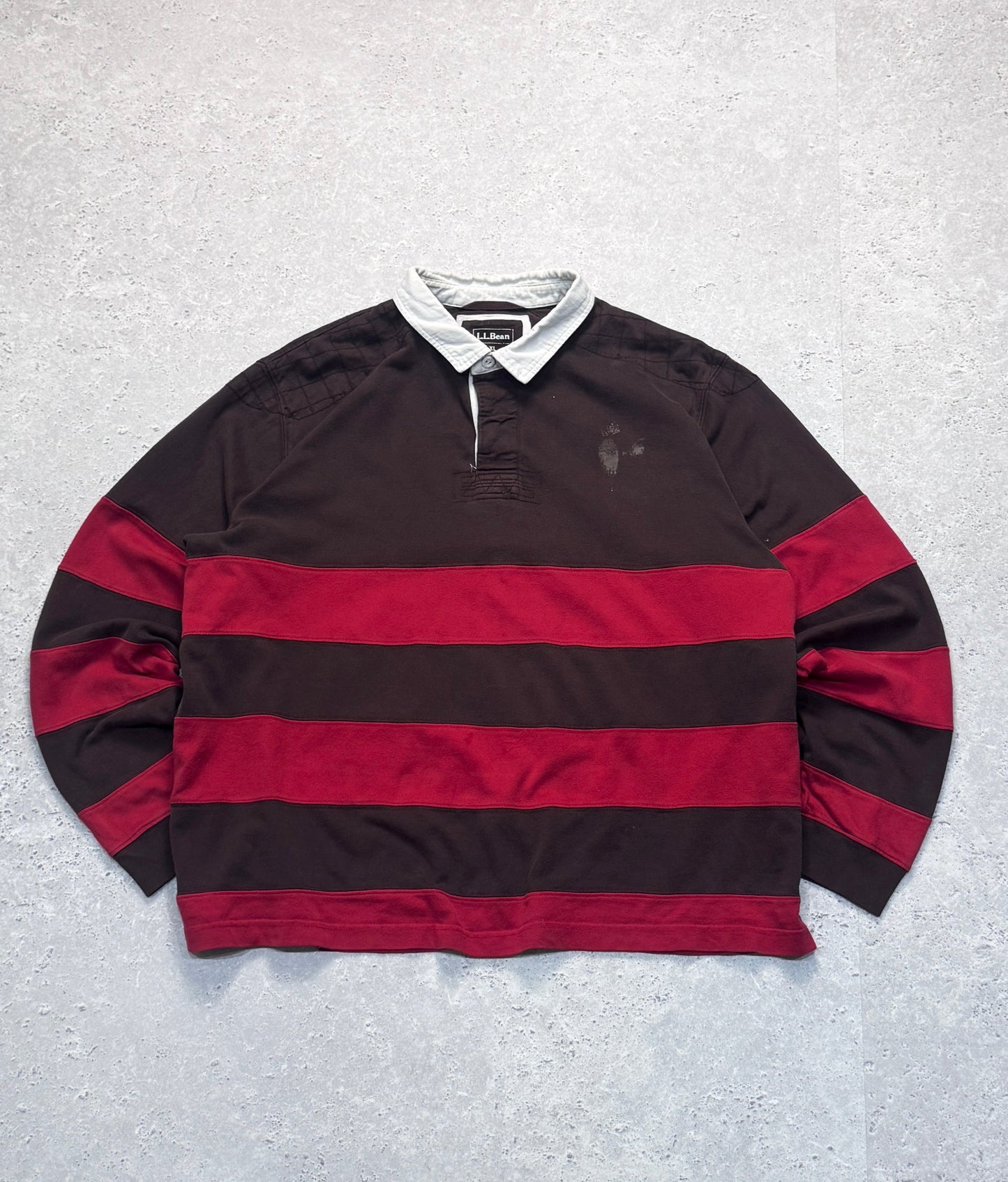 Vintage 2000s L.L. Bean Rugby Sweater (XL)