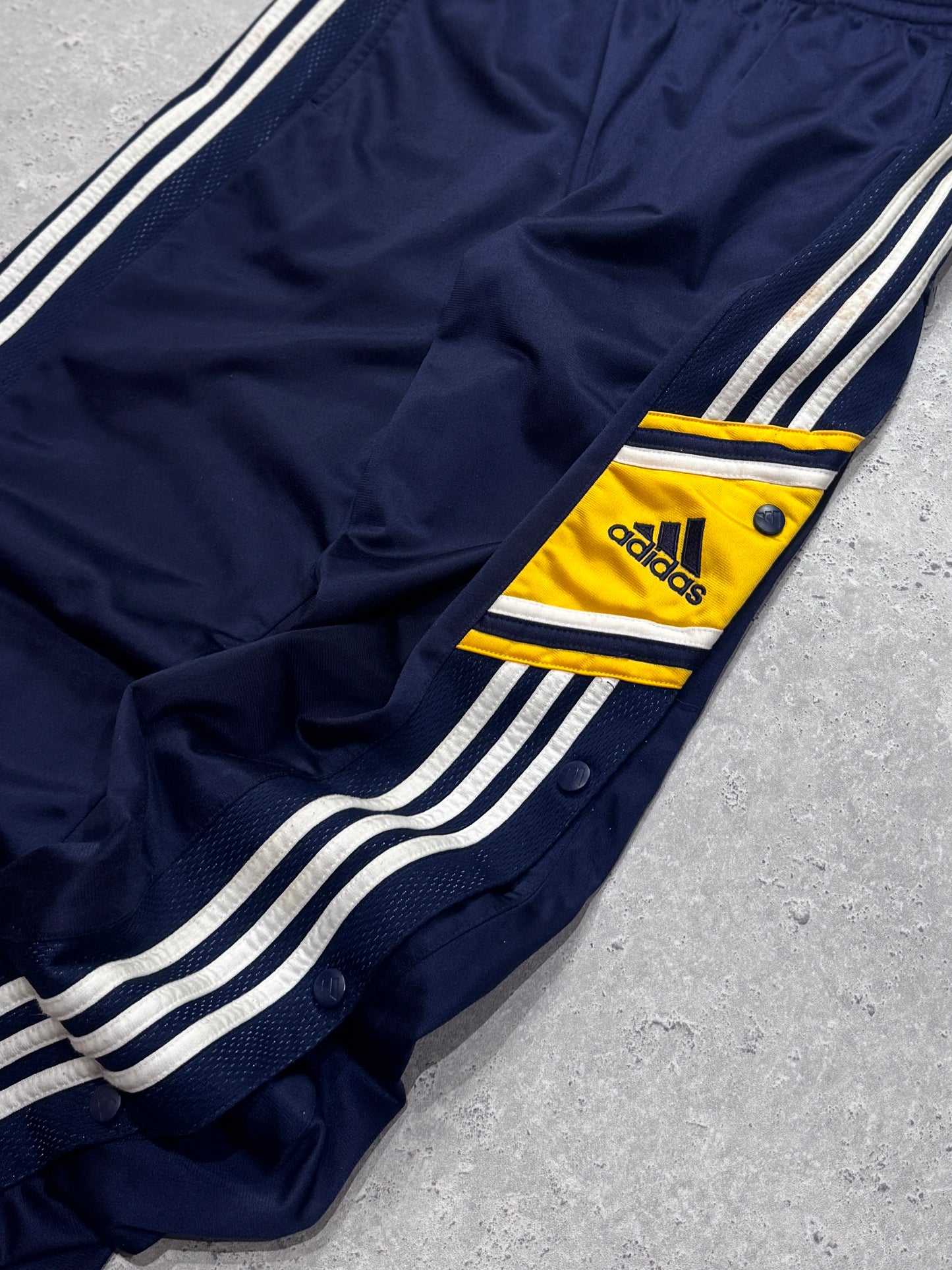 Vintage 2000s Adidas Snap Track Pants (S)