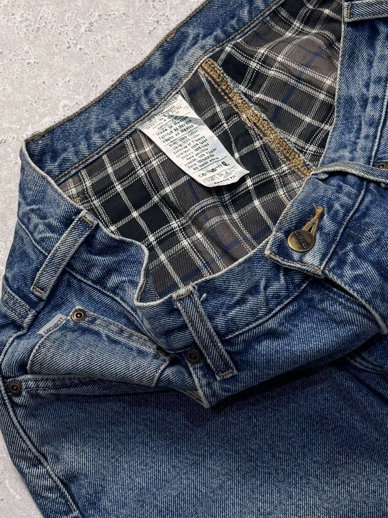 Vintage Carhartt Denim Pants (36")