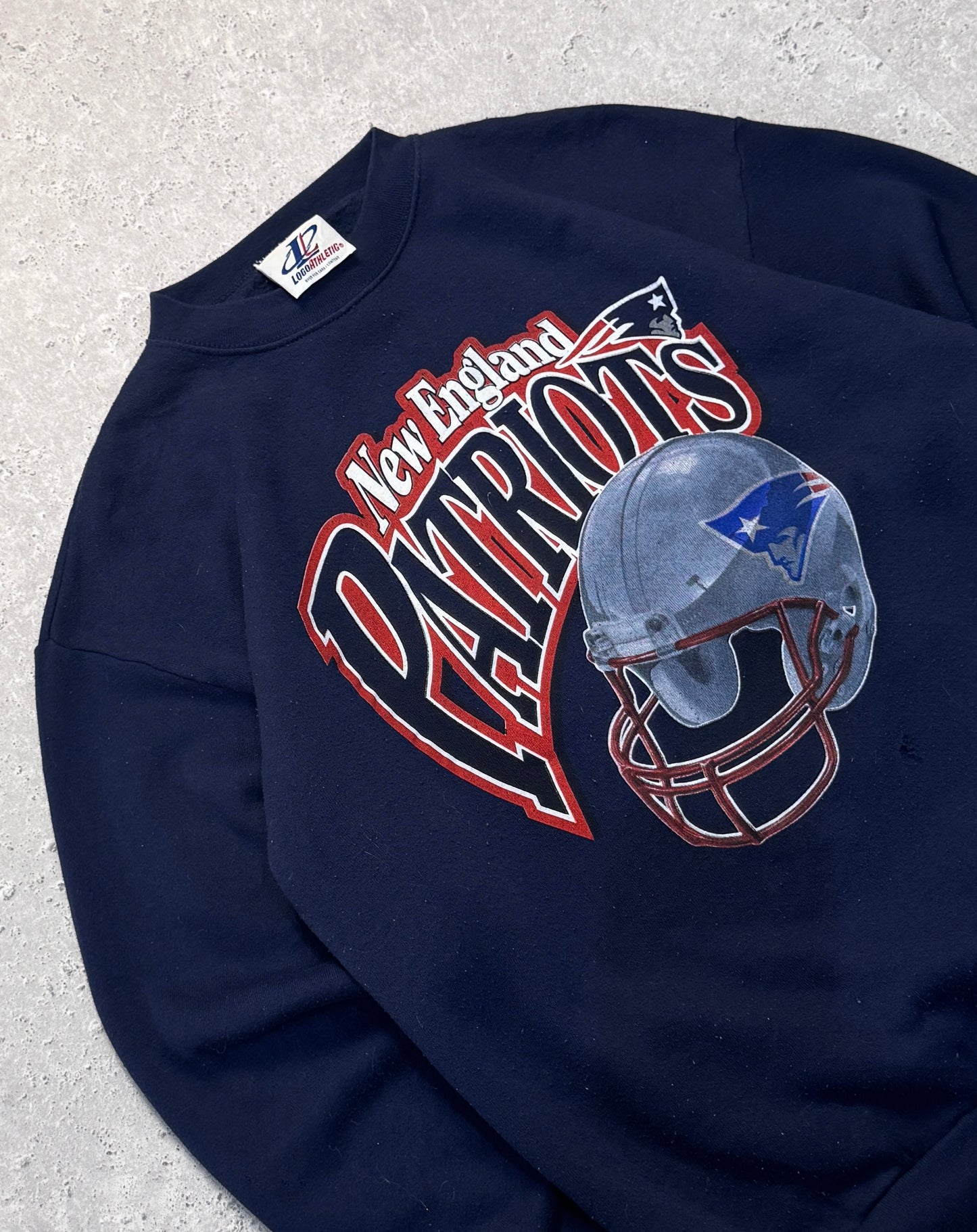 Vintage New England Patriots Helmet Sweater (M)