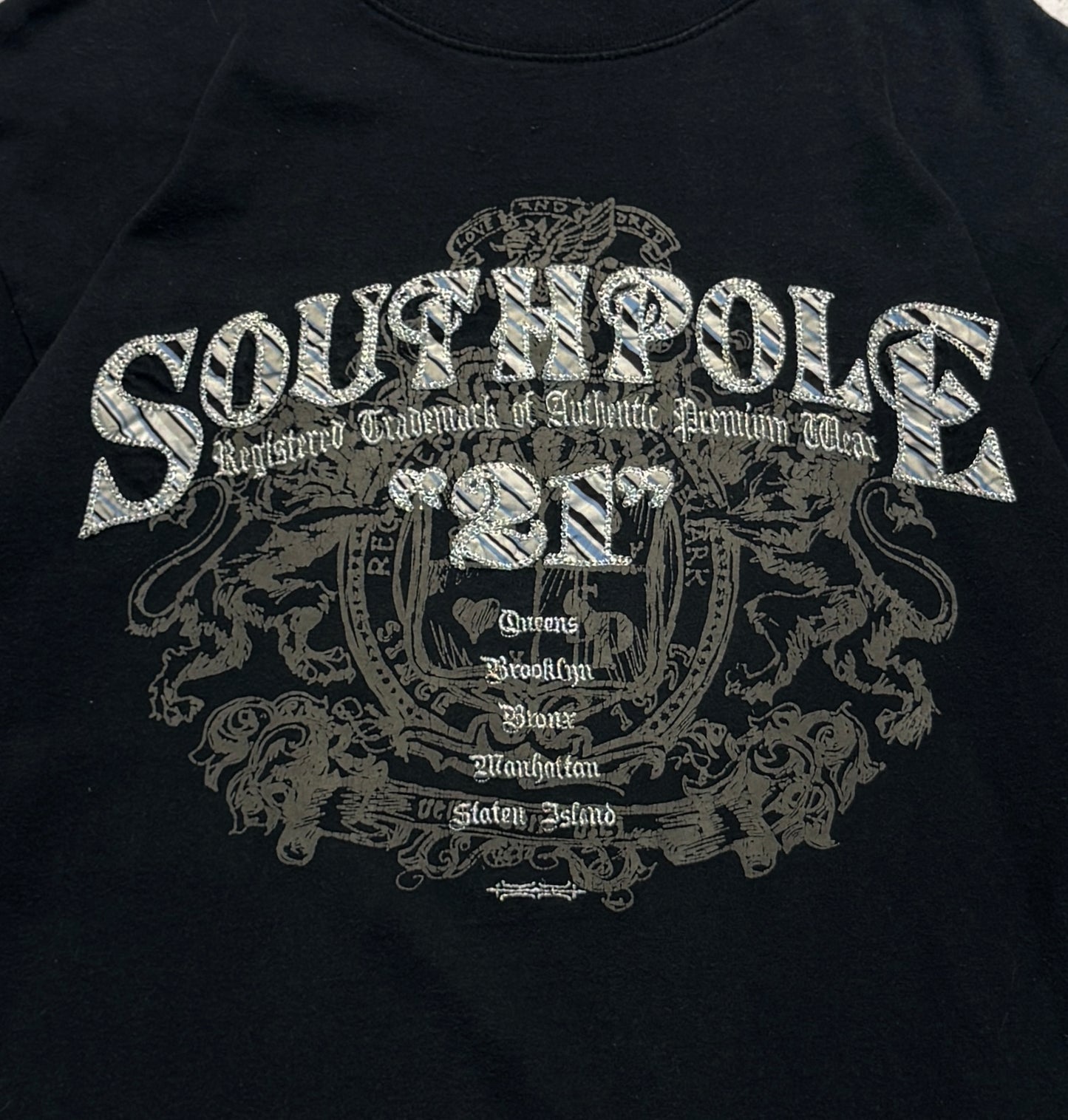 Vintage Y2K Southpole Embroidered Tee (L)