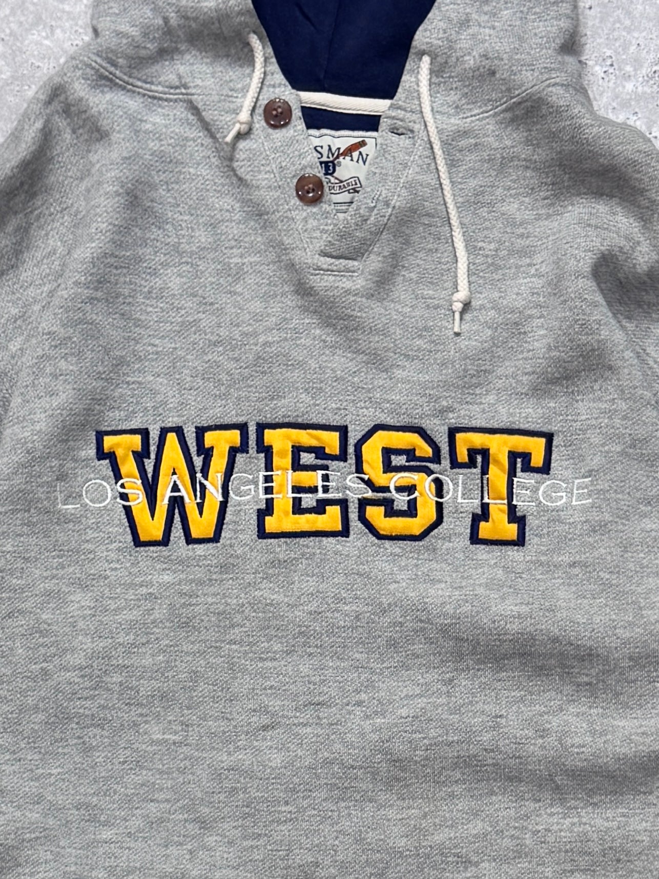 Vintage West Los Angeles College Hoodie (M)