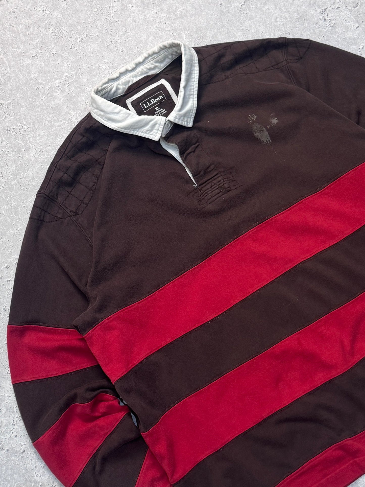 Vintage 2000s L.L. Bean Rugby Sweater (XL)