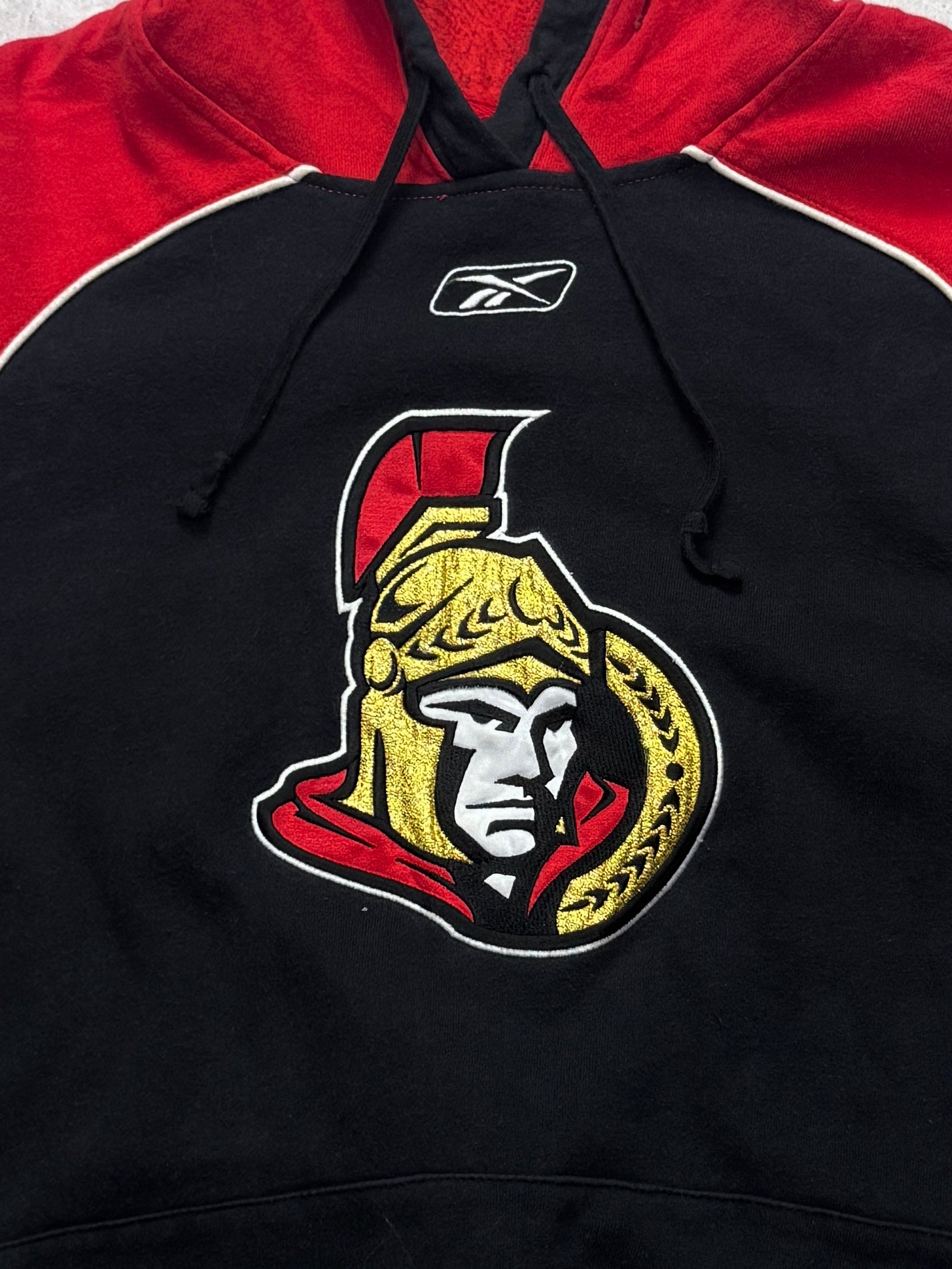 Vintage 2000s Reebok X Ottawa Senators NHL Hoodie (XL)