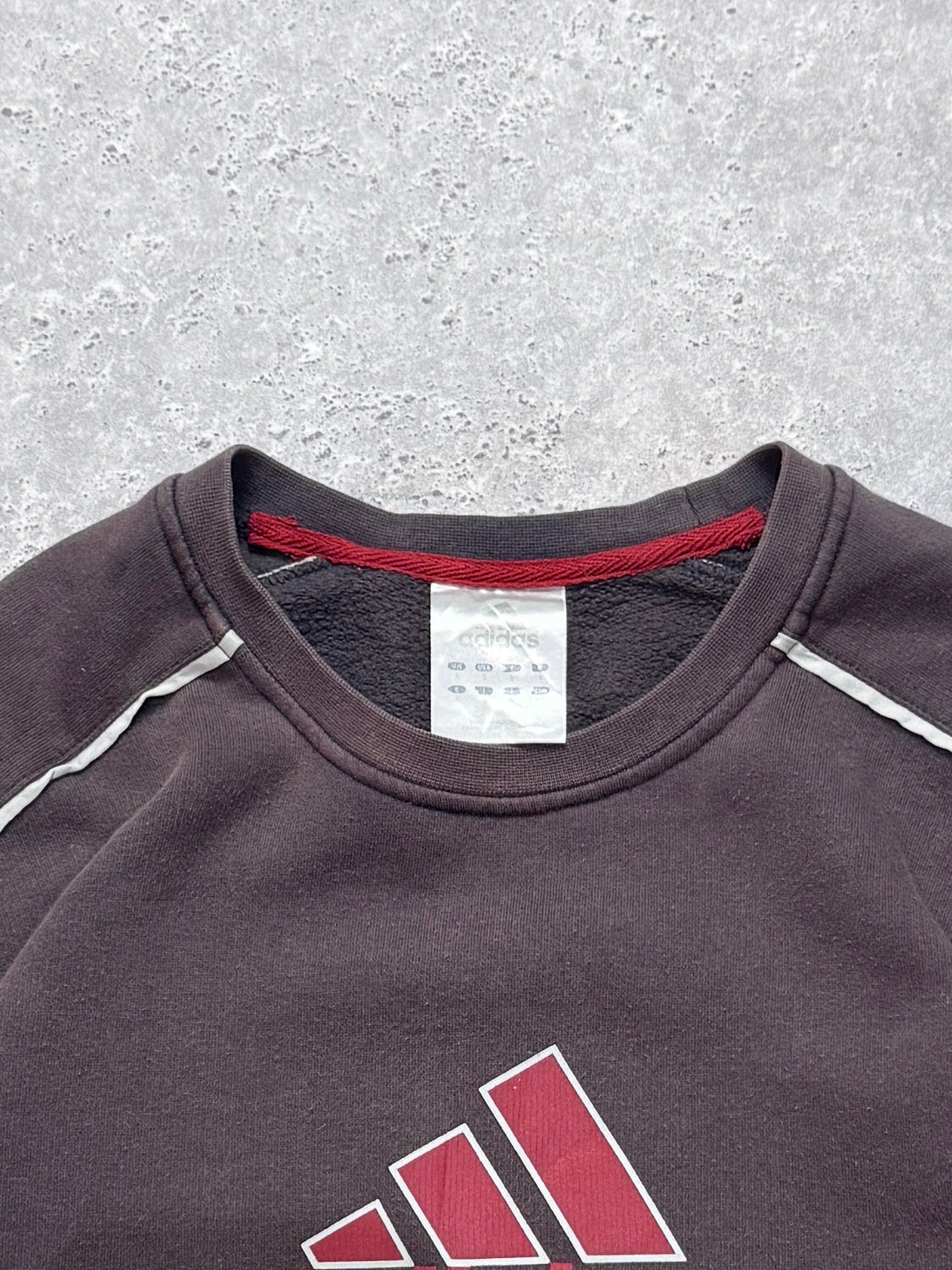 Vintage 2000s Adidas Spellout Sweater (M)