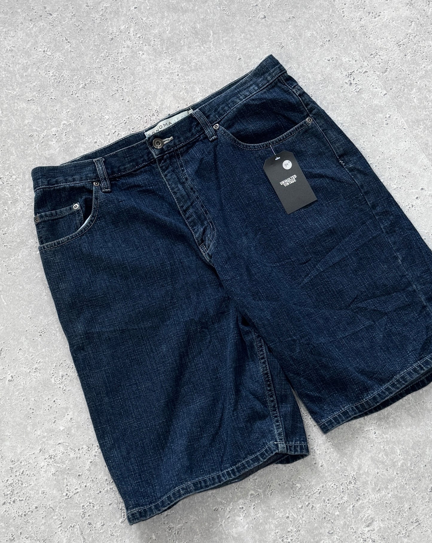 Vintage 00s Denim Jorts (34")
