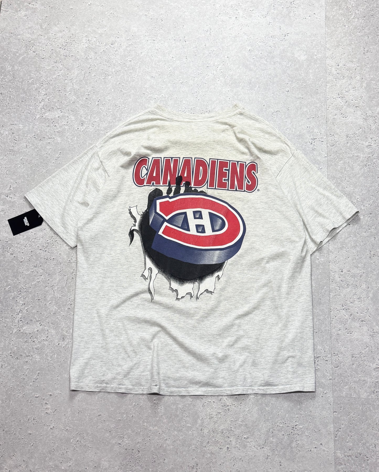 Vintage 90s Montreal Canadiens NHL Breakthrough Tee (2XL)