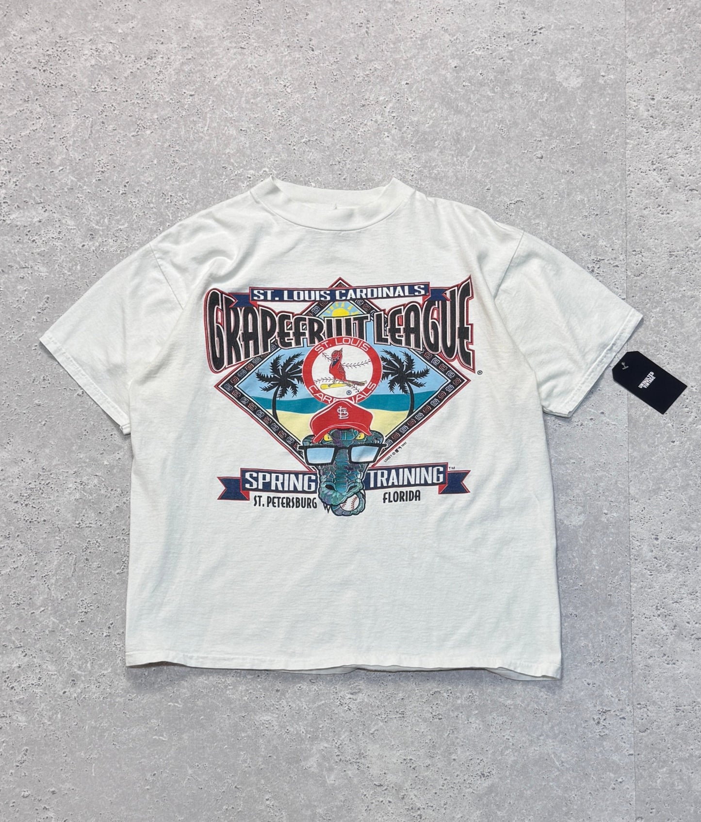 Vintage 1997 St Louis Cardinals Spring Training MLB Tee (M)