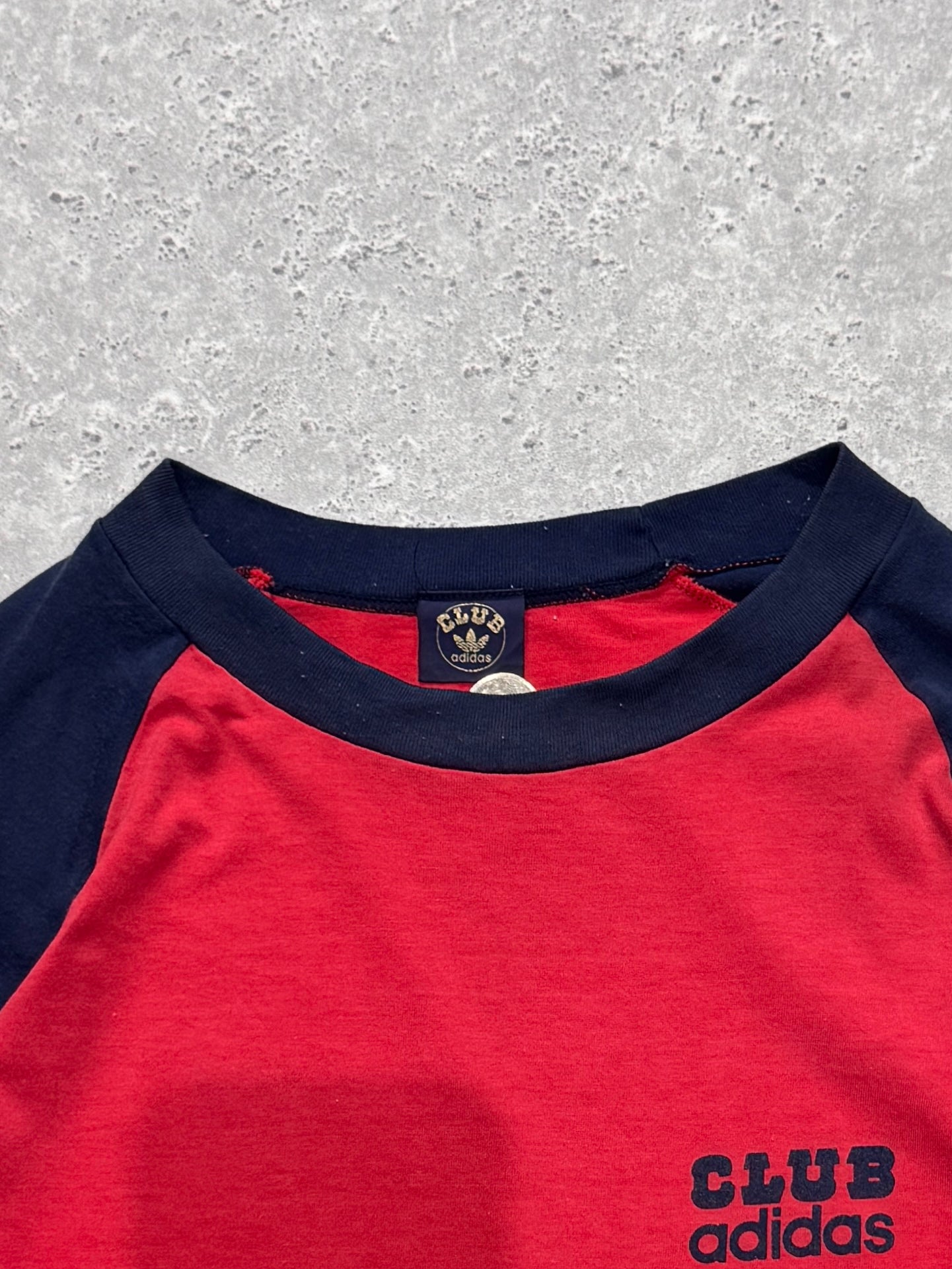Vintage 80s Club Adidas Tee (S)