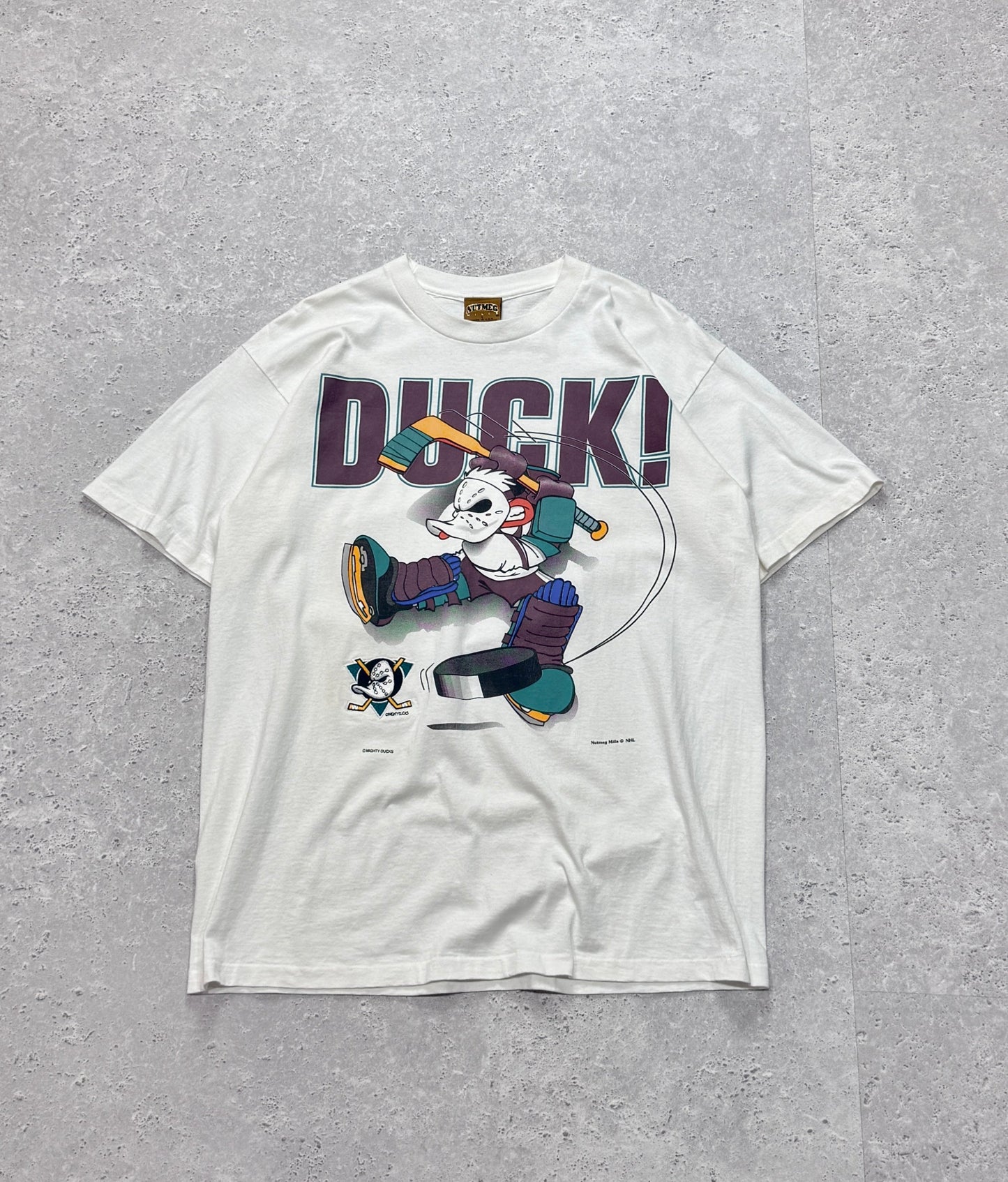 Vintage 90s Anaheim Mighty Ducks NHL "Duck" Tee (XL)