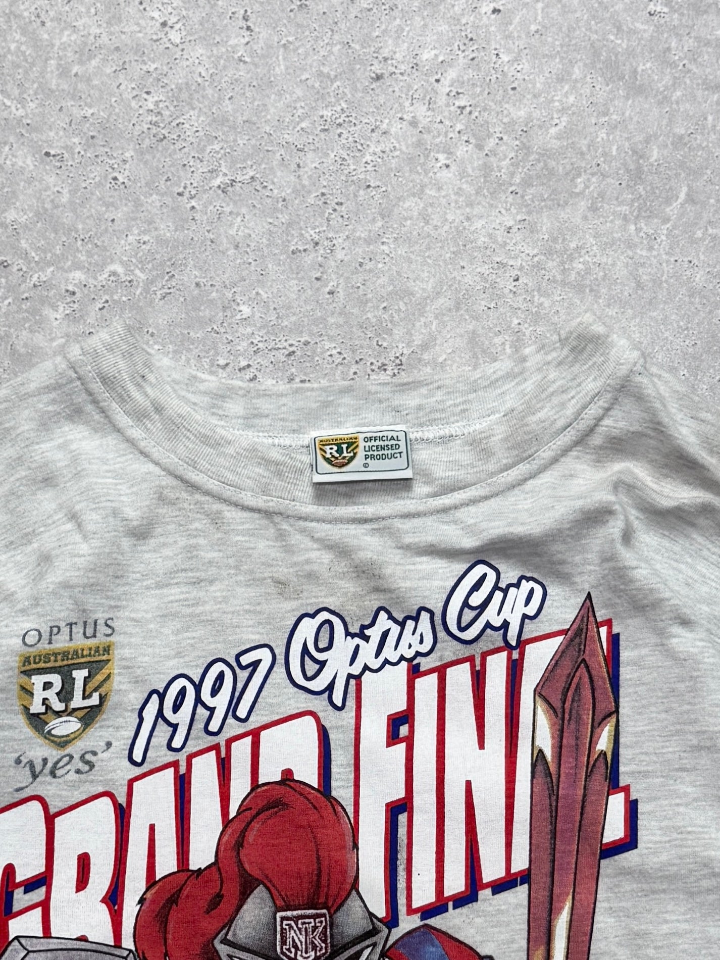 Vintage 1997 Newcastle Knights NRL Grand Final Tee (XL)