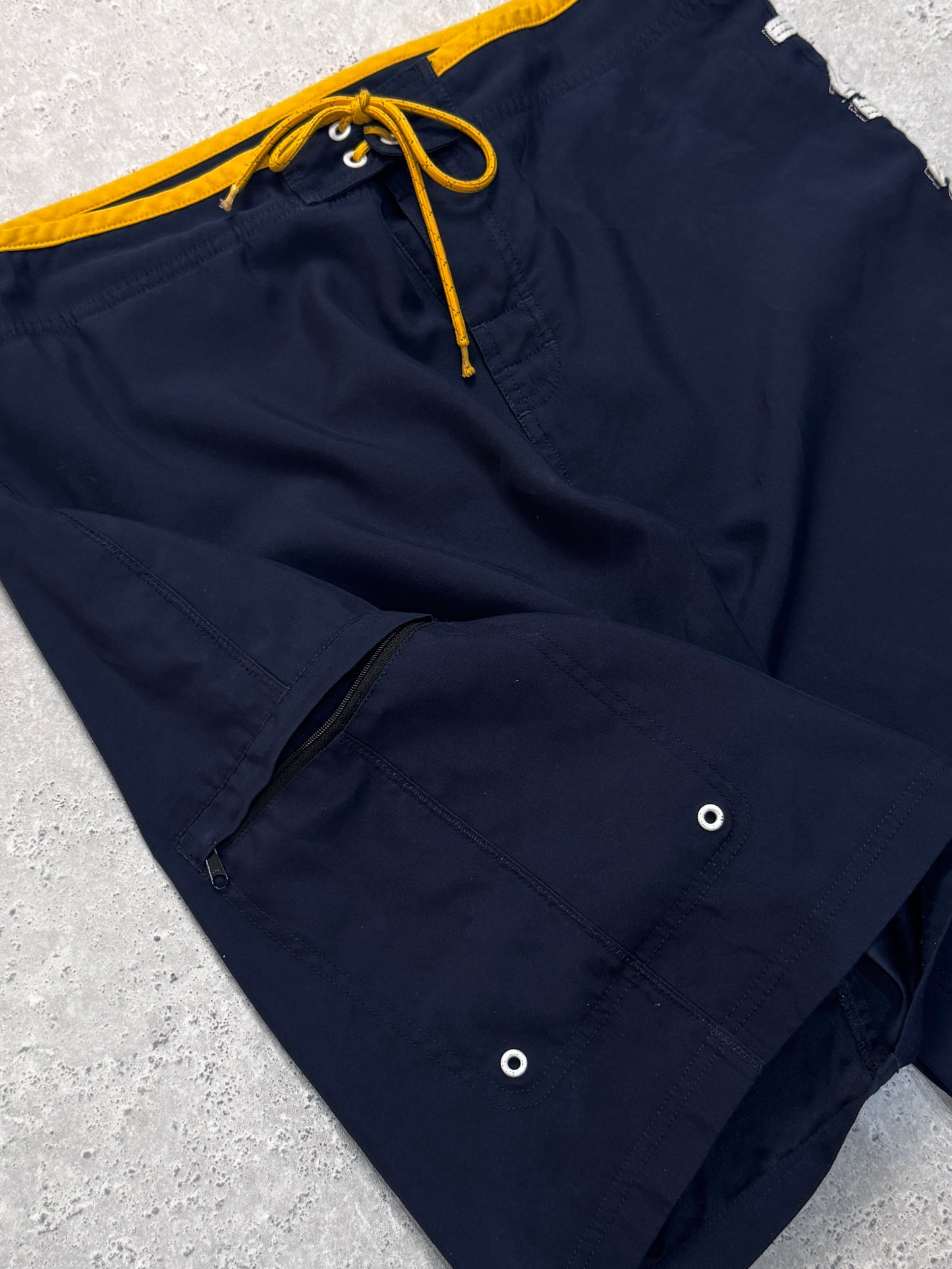 Vintage 2000s Nautica Spellout Board Shorts (36")