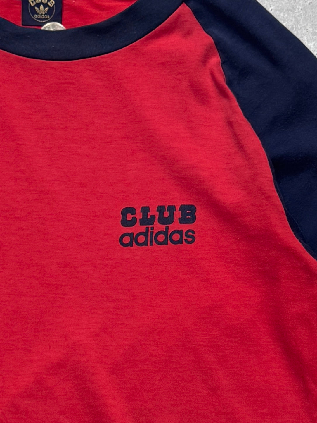 Vintage 80s Club Adidas Tee (S)