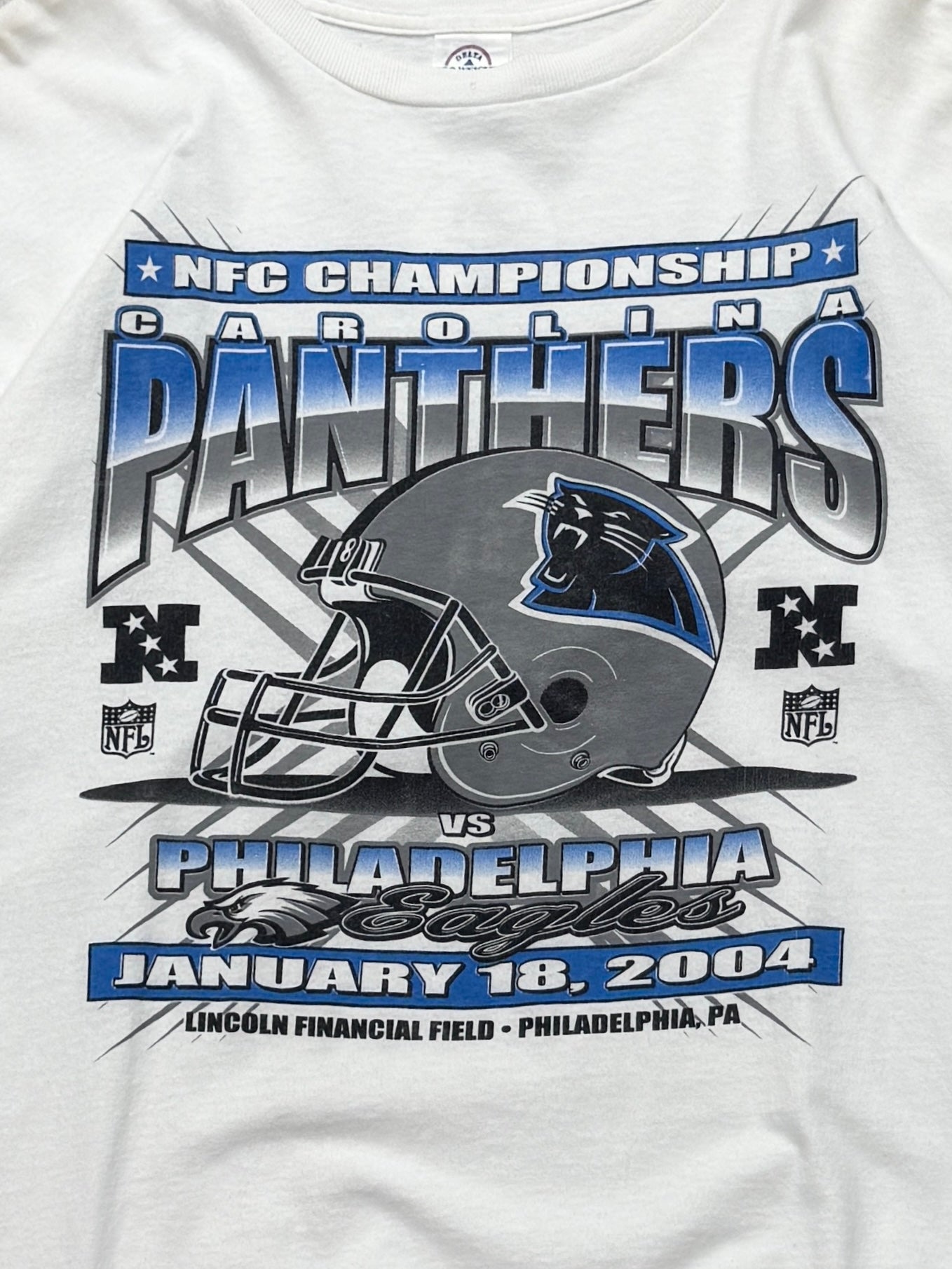Vintage 2004 Carolina Panthers NFL Tee (XL)