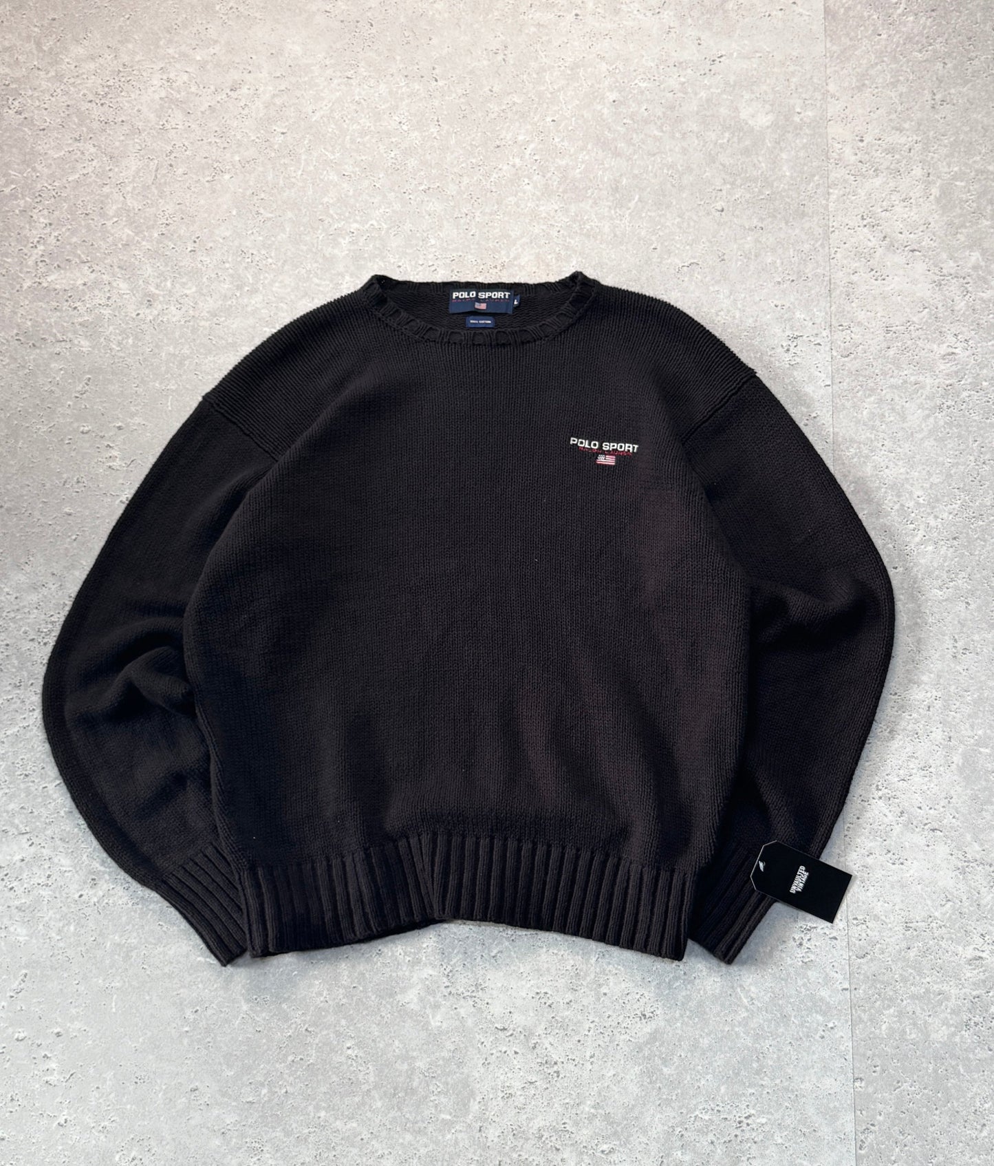 Vintage Polo Sport Ralph Lauren Knitted Sweater (XL)