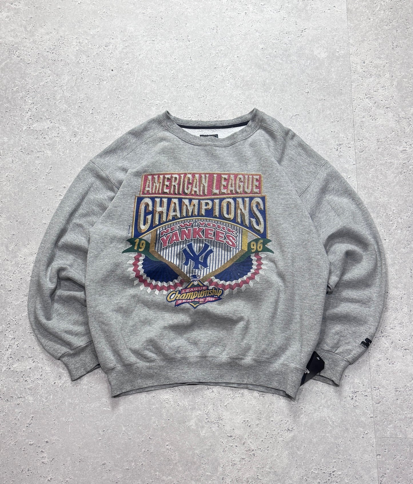 Vintage 1996 New York Yankees World Series Sweater (XL)