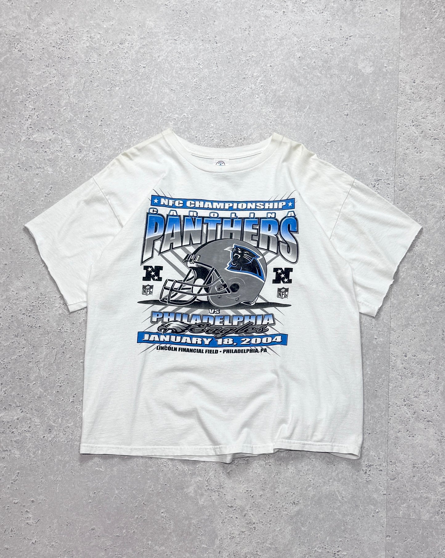 Vintage 2004 Carolina Panthers NFL Tee (XL)