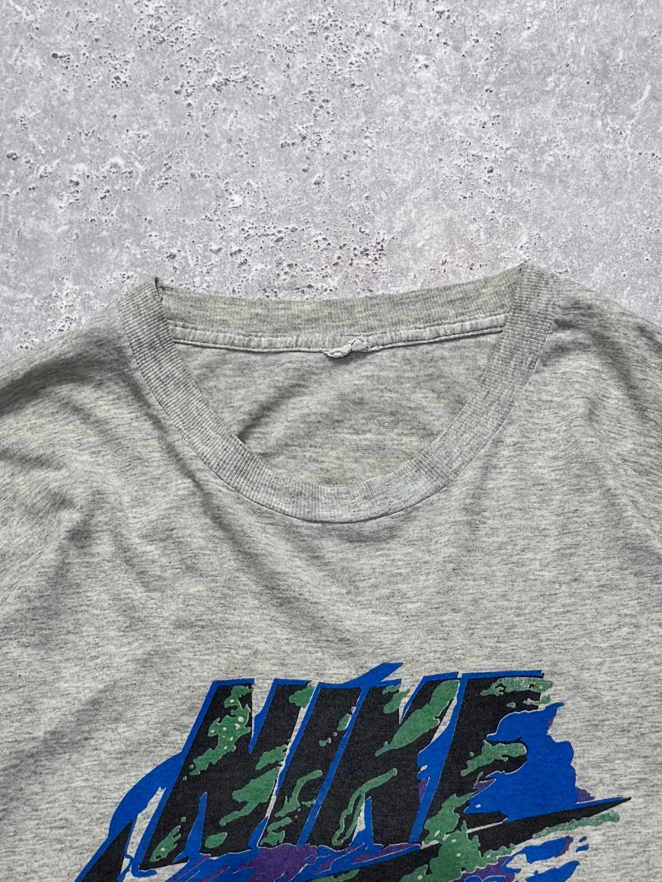 Vintage 80s Nike Air Spellout Tee (XL)