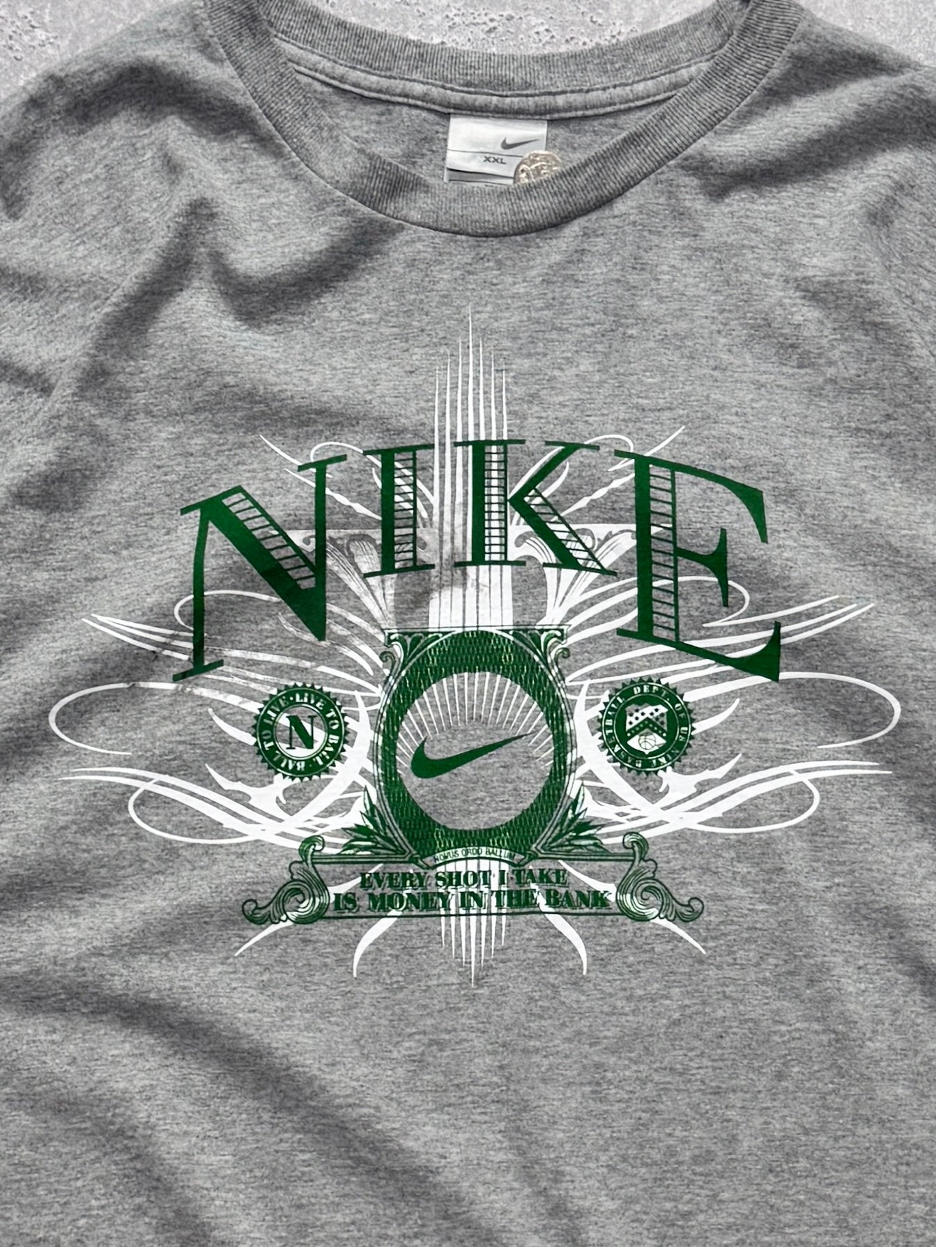 Vintage 2000s Nike Basketball Tee (2XL)