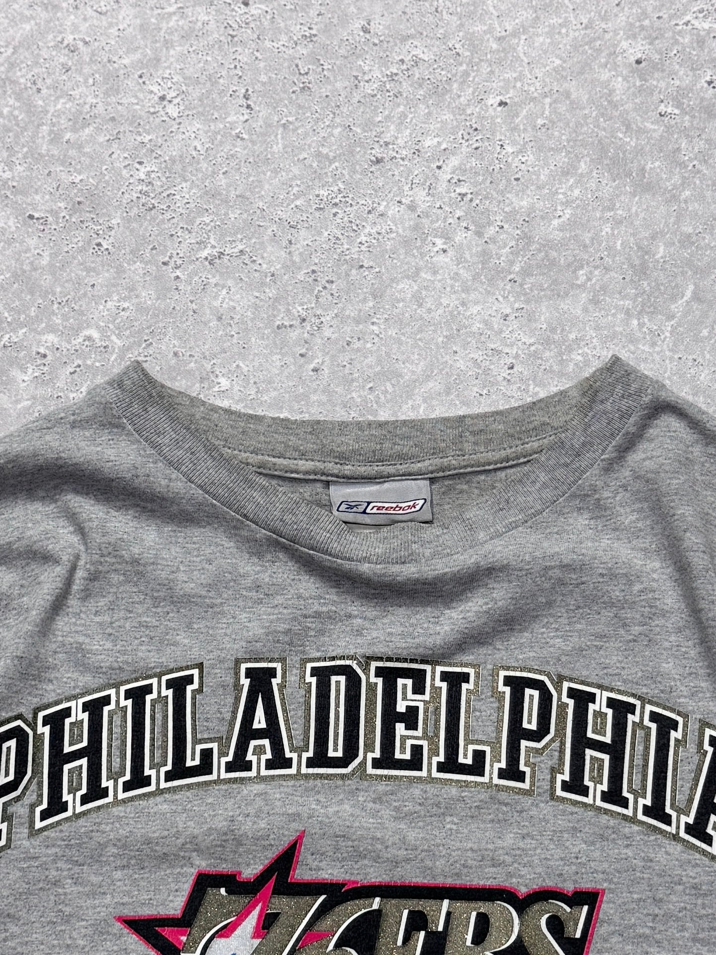 Vintage Reebok X Philadelphia 76ers NBA Tee (2XL)