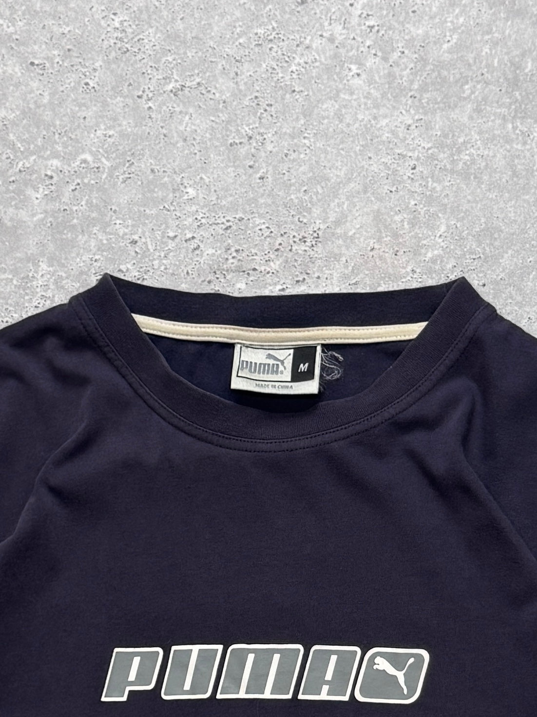 Vintage 2000s Puma Spellout Tee (L)