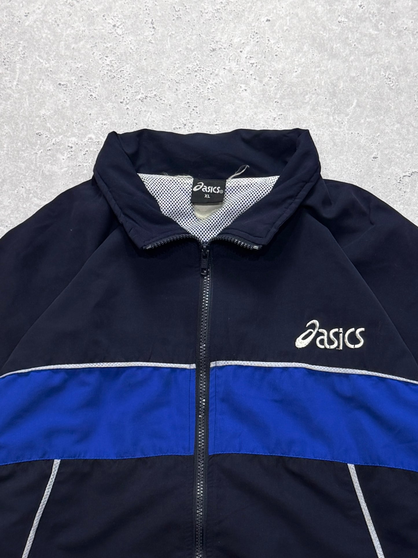 Vintage 90s Asics X Kosta Tszyu Boxing Windbreaker Jacket (XL)