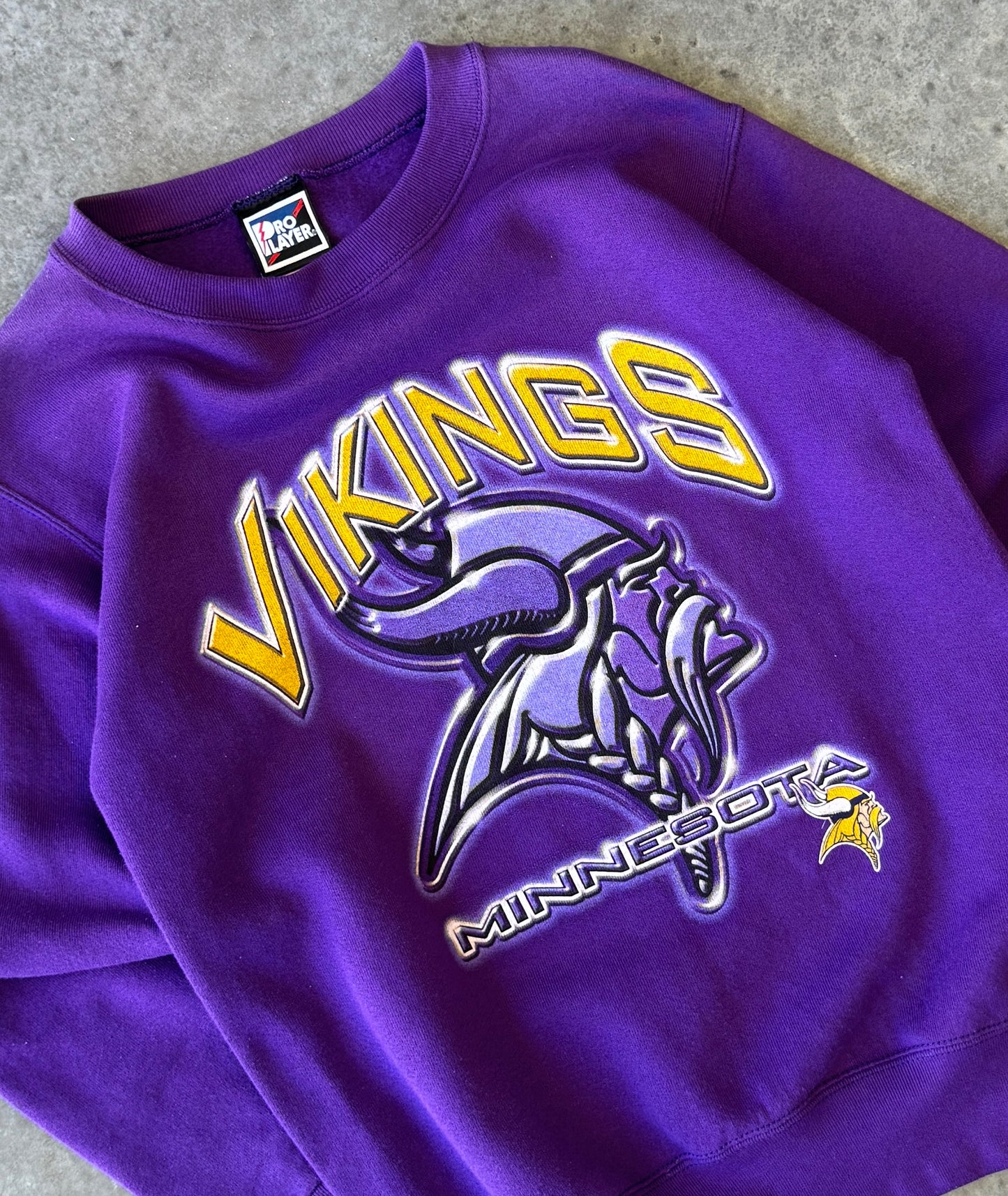 Vintage Minneosta Vikings Logo Sweater (S)