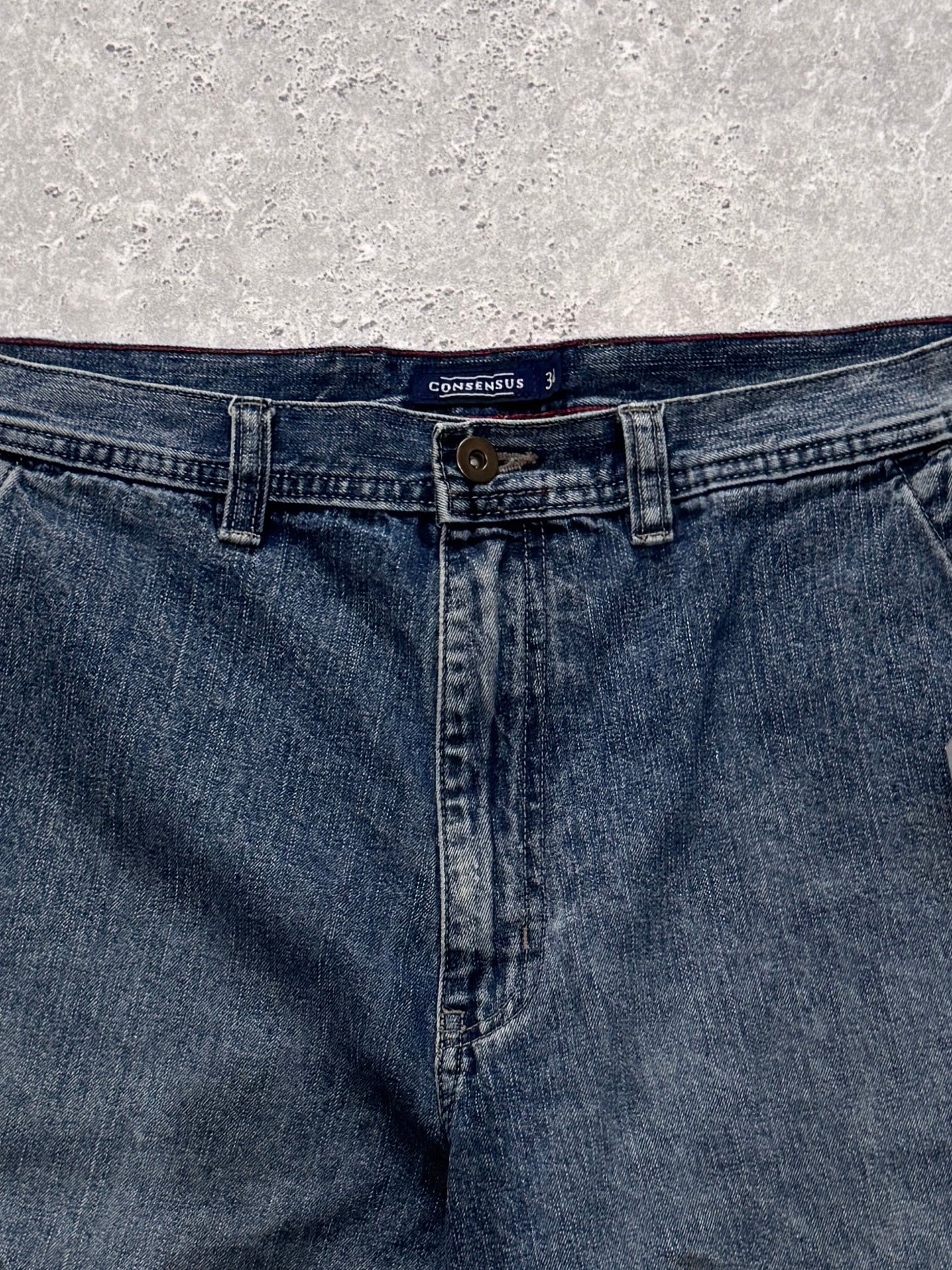 Vintage 2000s Denim Carpenter Jorts (34")