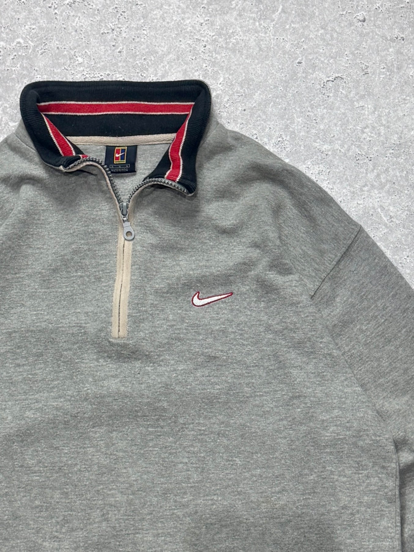 Vintage 2000s Nike Quarter Zip Sweater (L)