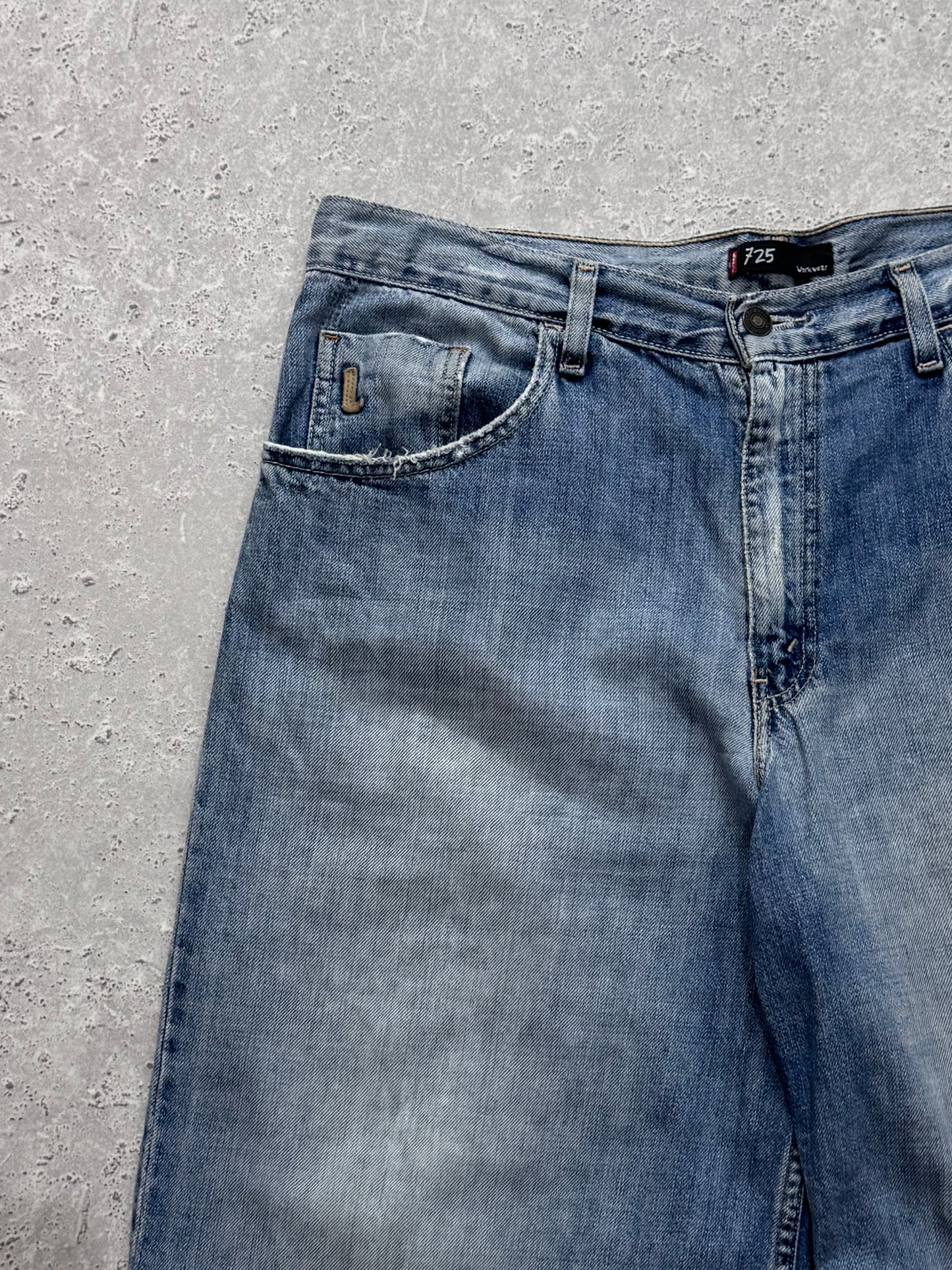 Vintage Levi 725 Denim Jorts (36")