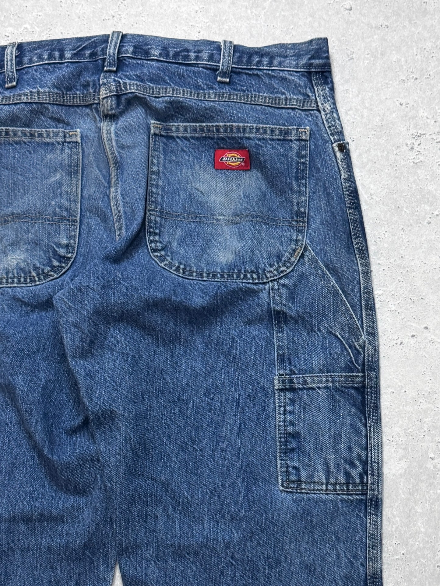 Vintage Dickies Denim Carpenter Workwear Pants (34")
