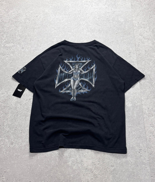 Vintage 2000s Choppers Bullhead Tee (L)