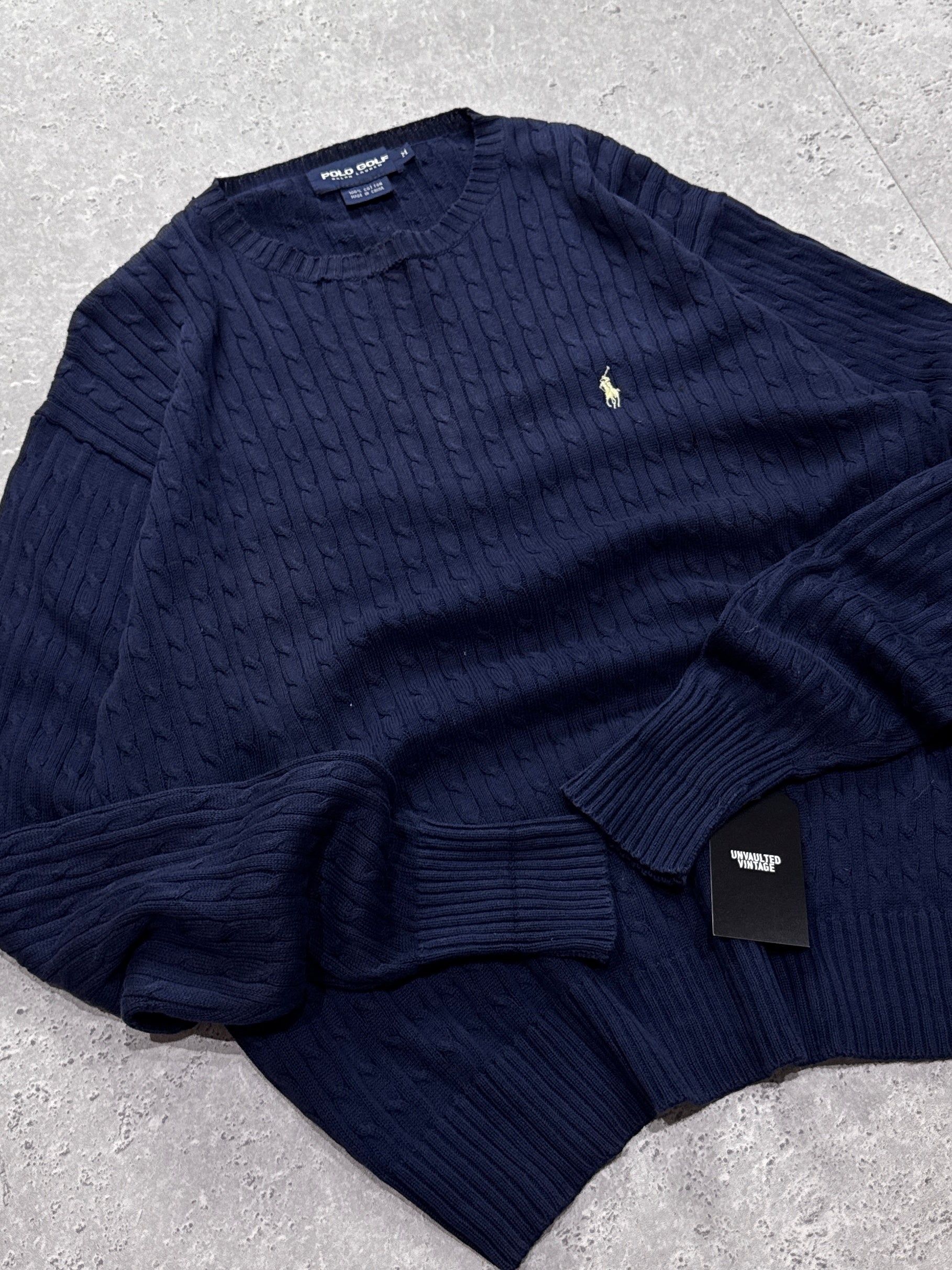 Vintage Polo Golf Ralph Lauren Knitted Sweater (M)