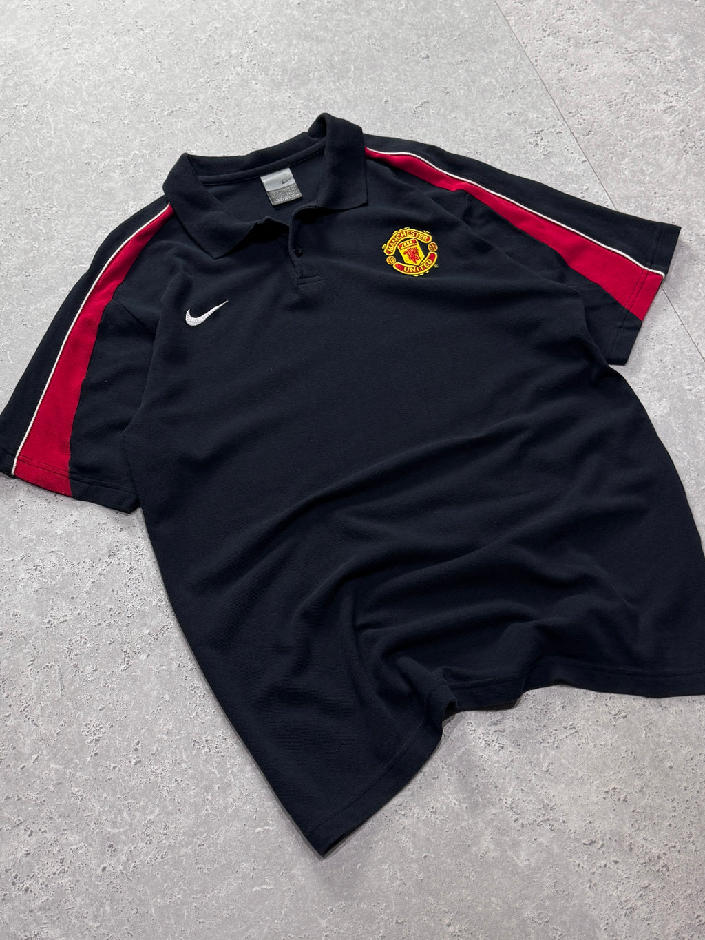 Vintage 2000s Nike X Manchester United FC Polo Shirt (M)