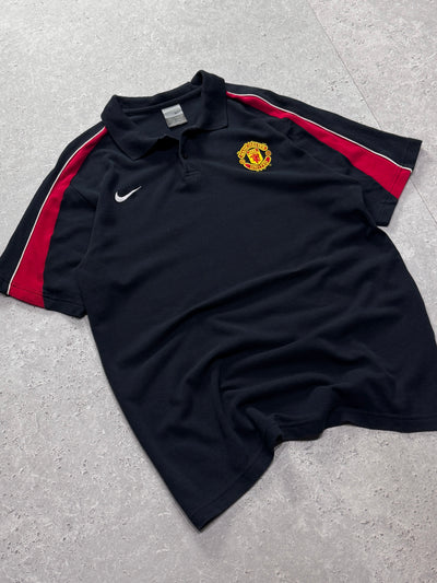 Vintage 2000s Nike X Manchester United FC Polo Shirt (M)